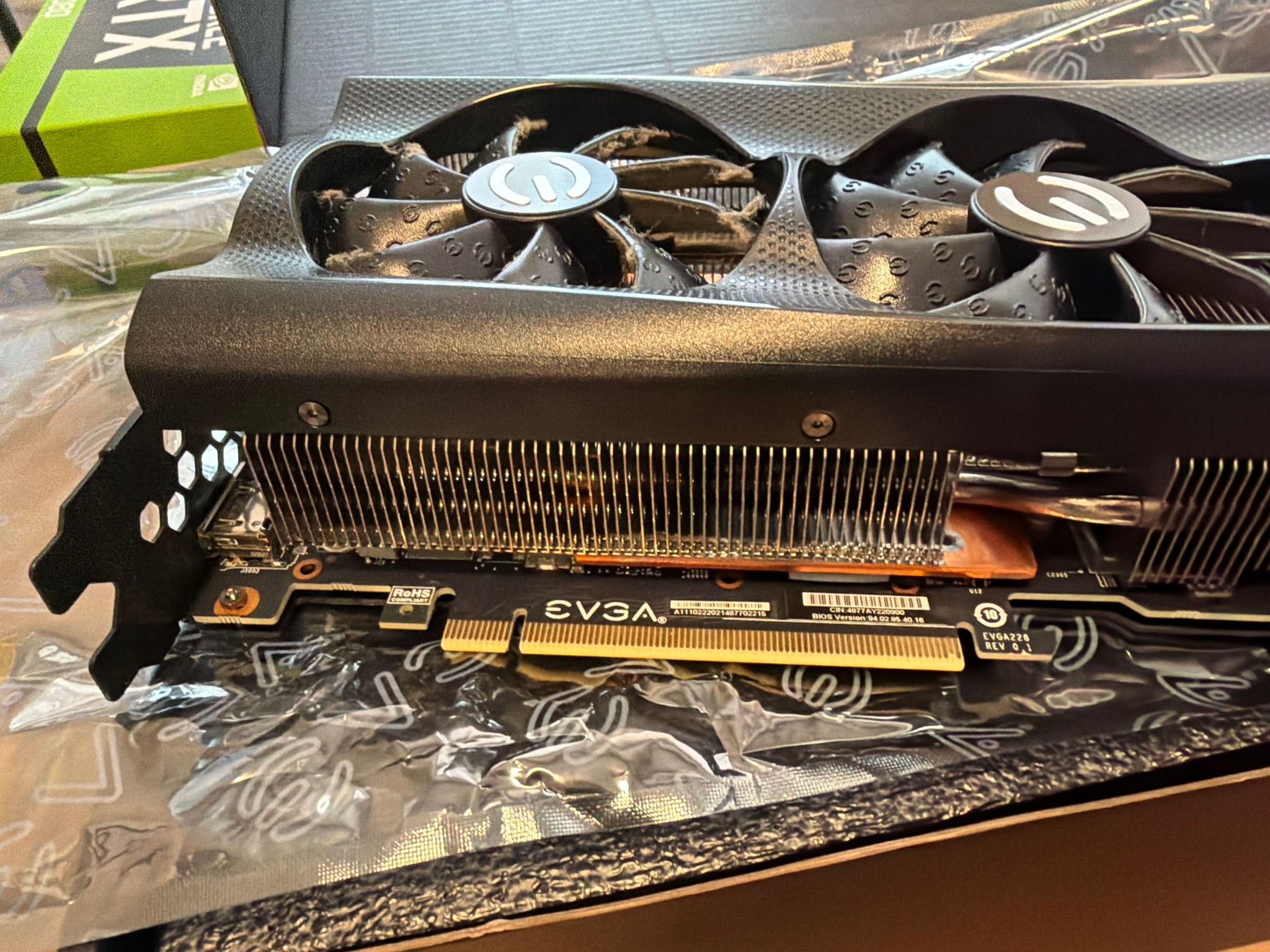 EVGA FTW3 ULTRA HYBRID GAMING GeForce RTX 3080 12GB