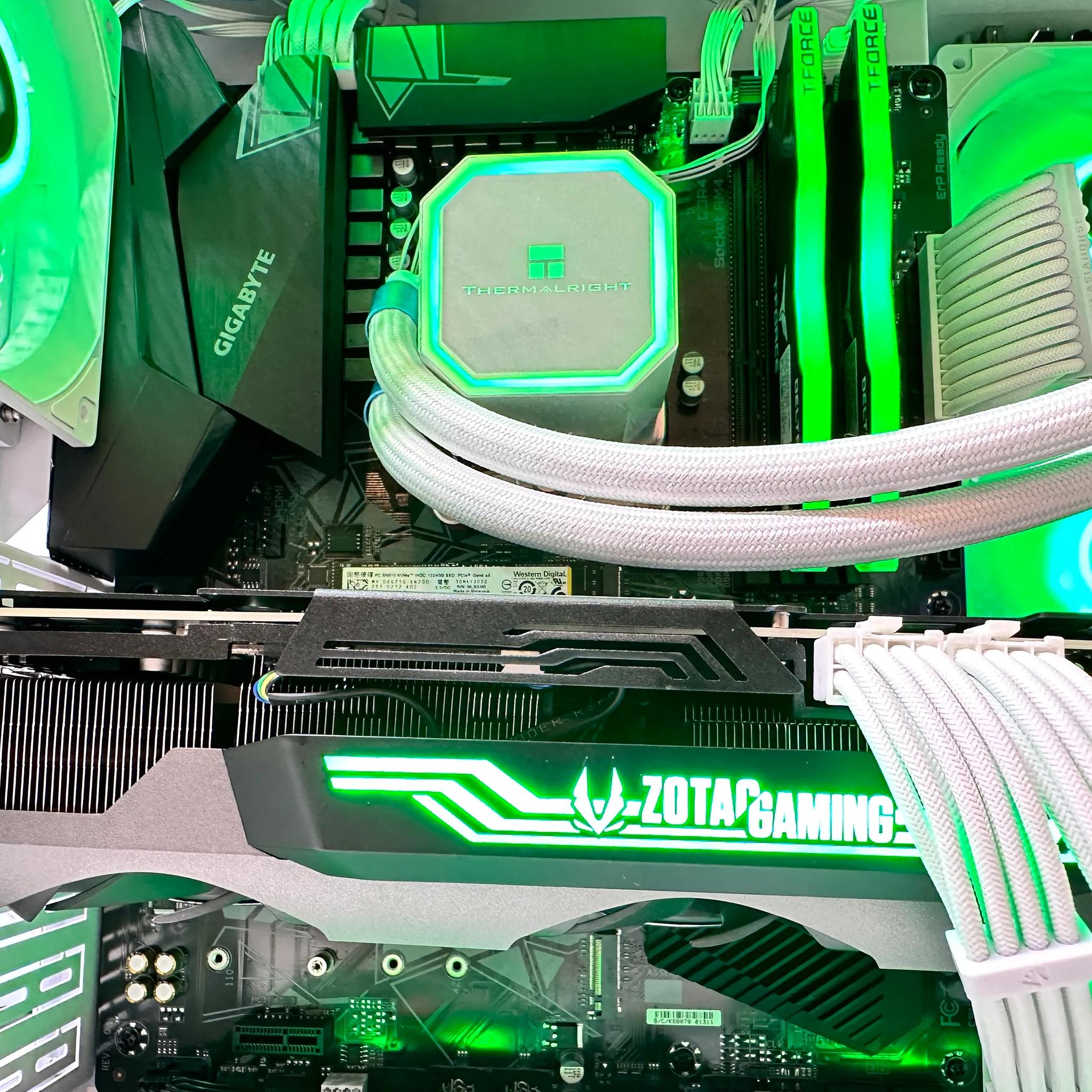 🌊Liquid Cooled Gaming PC🌊 Nvidia RTX 3080 10GB🚀Intel 12600k 10Cores🚀32GB DDR4🚀1TB NVME