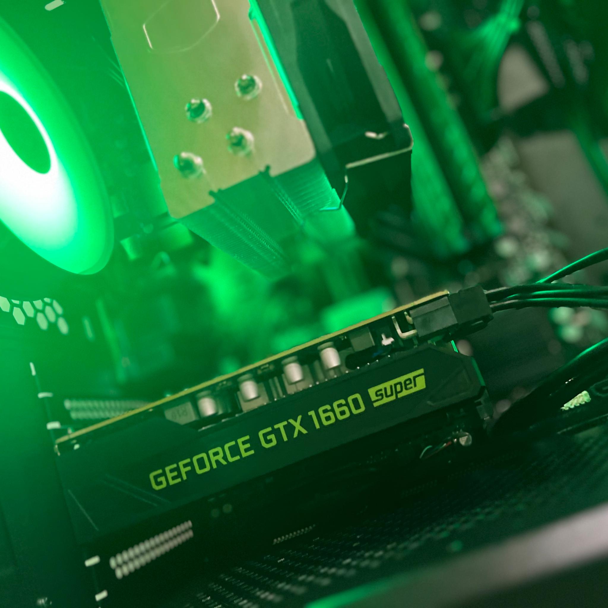 GTX 1660 Super | Ryzen 5 3600 | 16 GB RAM | Sky Striker 🌌🗡️Gaming Pc