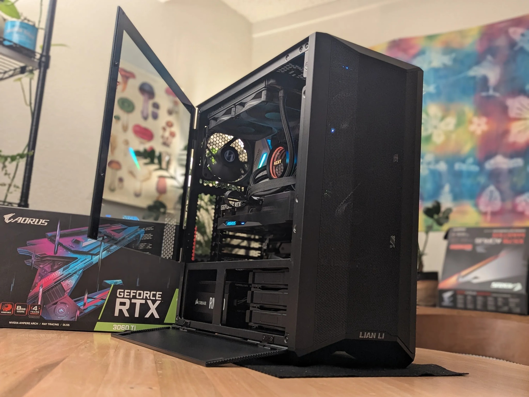 ⚡ Aether – Ryzen 9 3950X | AORUS 3060 Ti | 32GB 3600MHz RGB | 1TB NVMe | Liquid Cooled