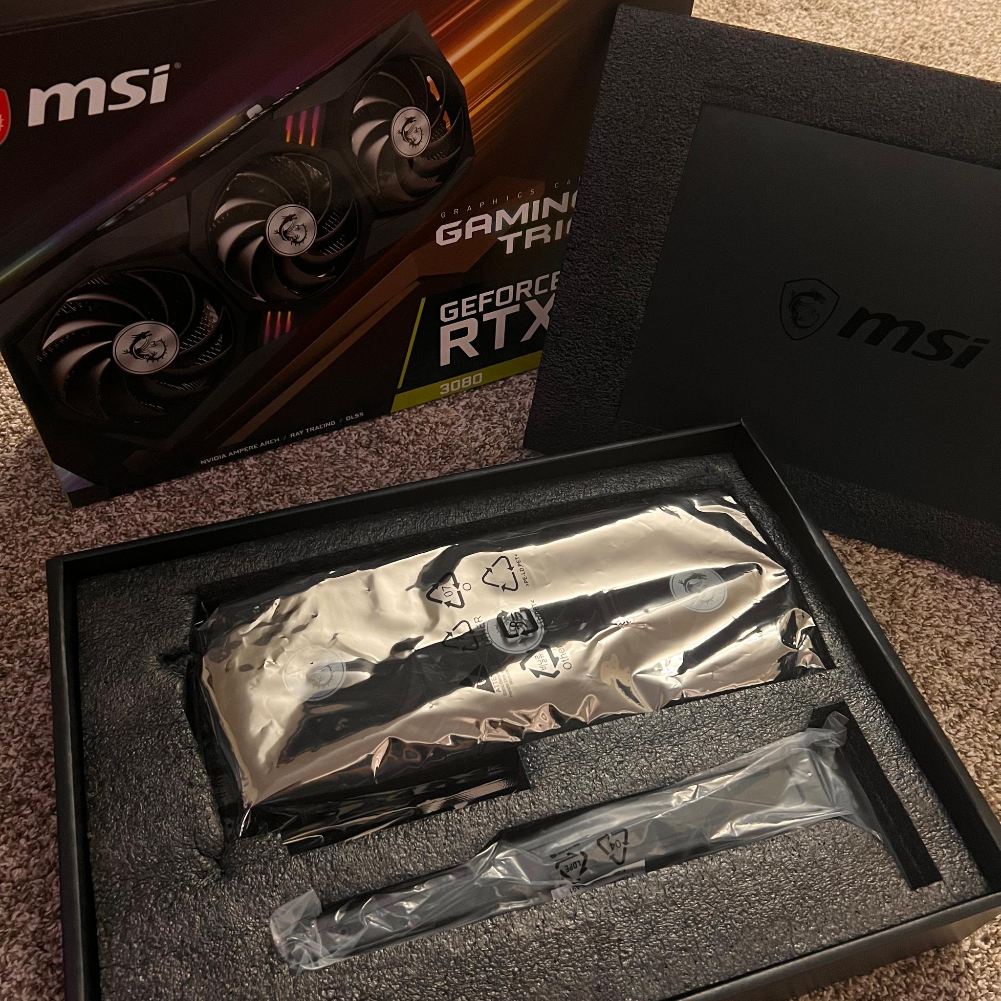 MSI GeForce RTX 3080 GAMING X TRIO 10GB GDDR6X