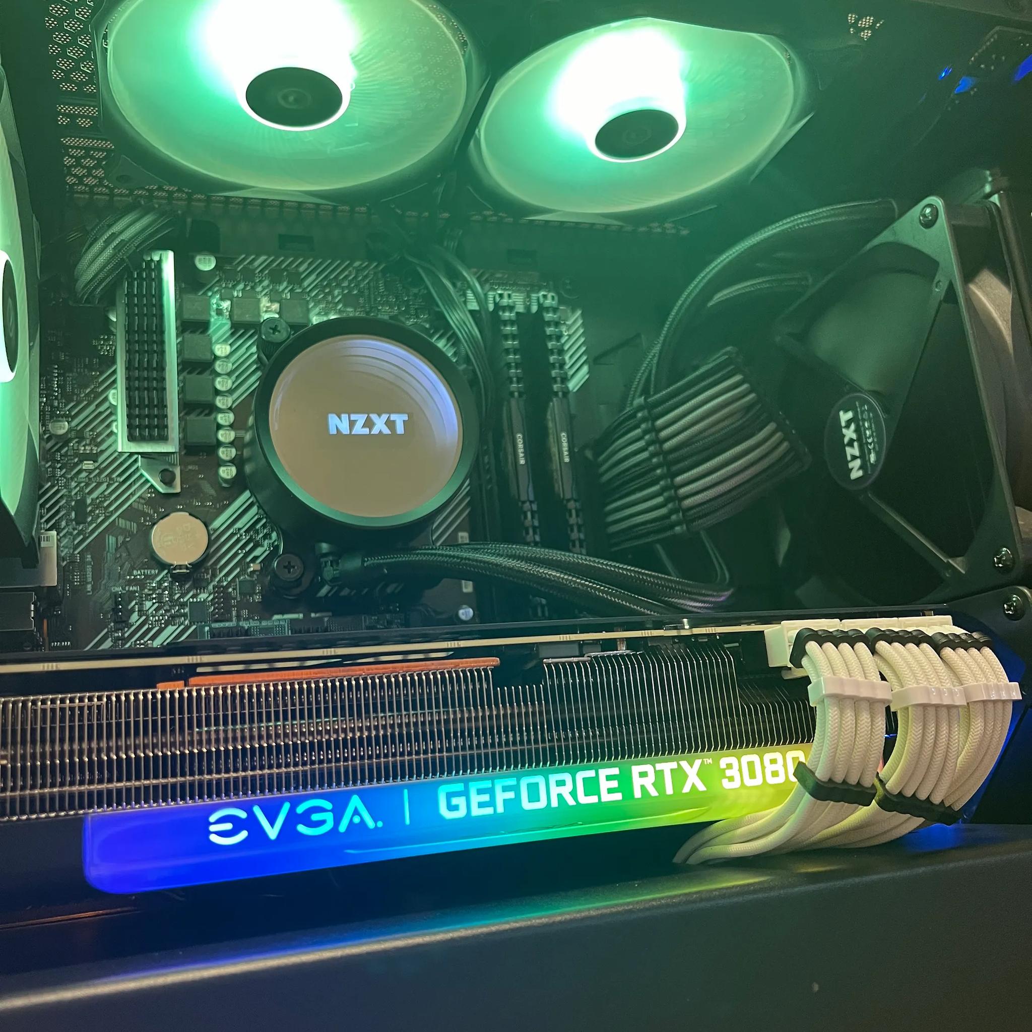 💨🐎Huracan🐎💨 | Overkill PC | RTX 3080 | RYZEN 7 5800X3D | EVGA FTW ULTRA | Liquid Cooled CPU