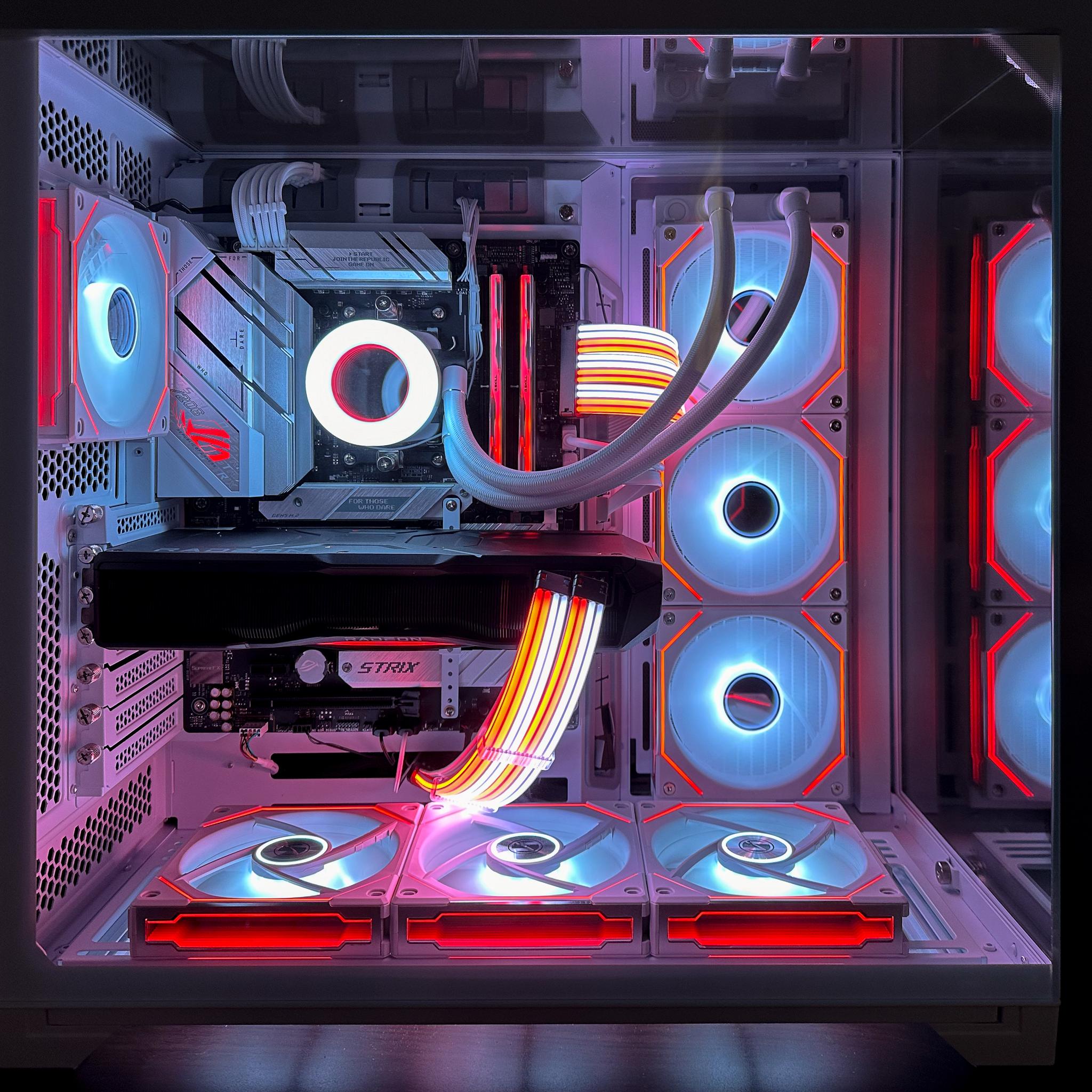 Ryzen 7 7700X|Radeon 7900 XTX 24 Gb in O11 Vision