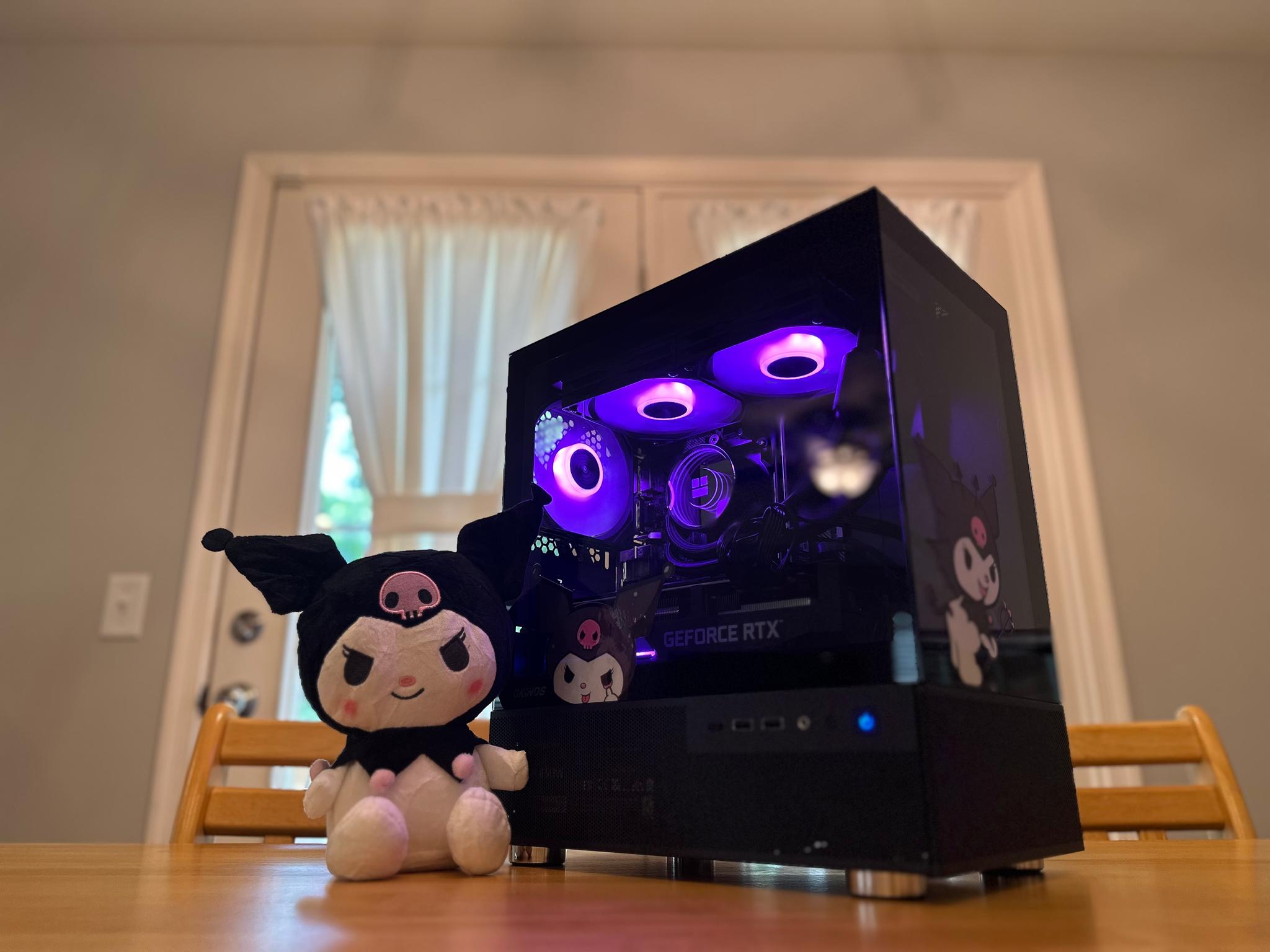 🖤Kuromi💜 RTX 3070, Ryzen 3600x, 32gb DDR4, 1tb NVMe, WiFi Equipped Gaming PC!