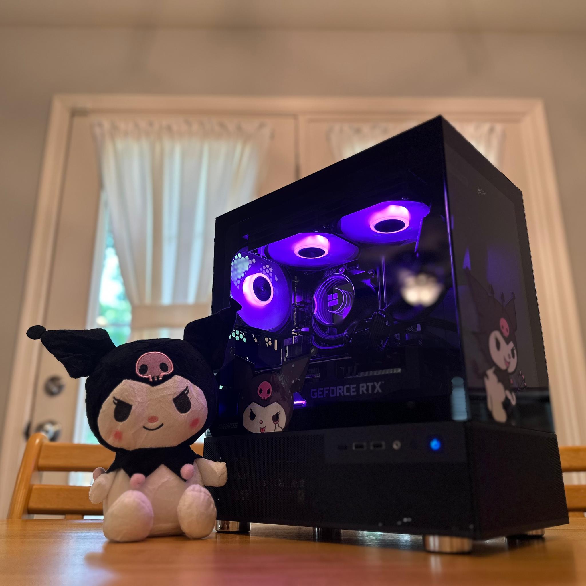 🖤Kuromi💜 RTX 3070, Ryzen 3600x, 32gb DDR4, 1tb NVMe, WiFi Equipped Gaming PC!