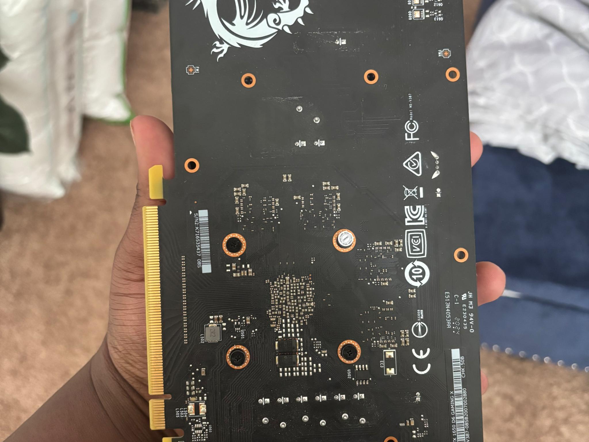 GeForce gtx 1650 twin frozr