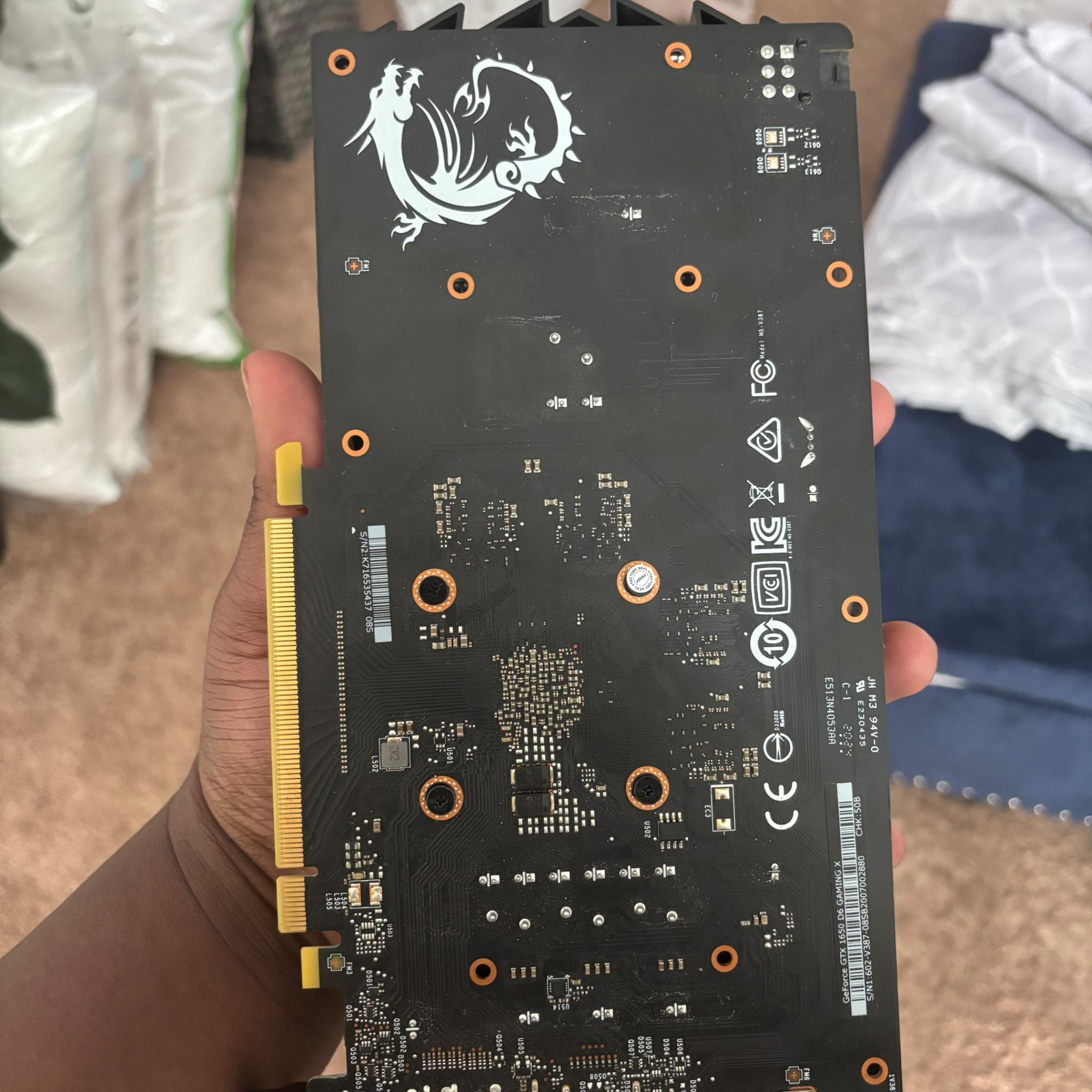 GeForce gtx 1650 twin frozr
