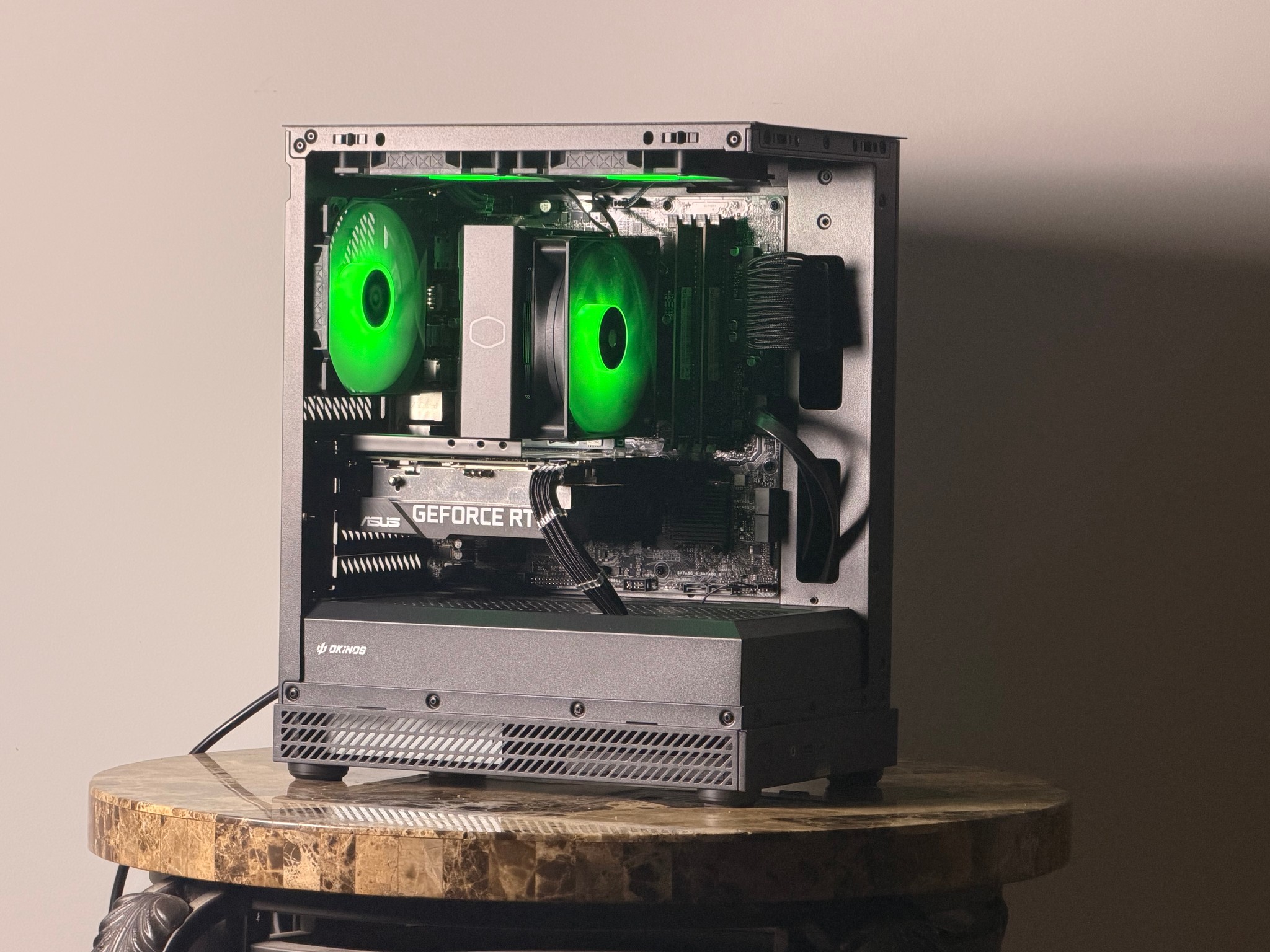 FREE SHIP 🖤🌈 Black RGB Gaming PC | RTX 3060 | Intel Core i7-11700 | 1 TB NVME SSD | 16 GB RAM🌈🖤