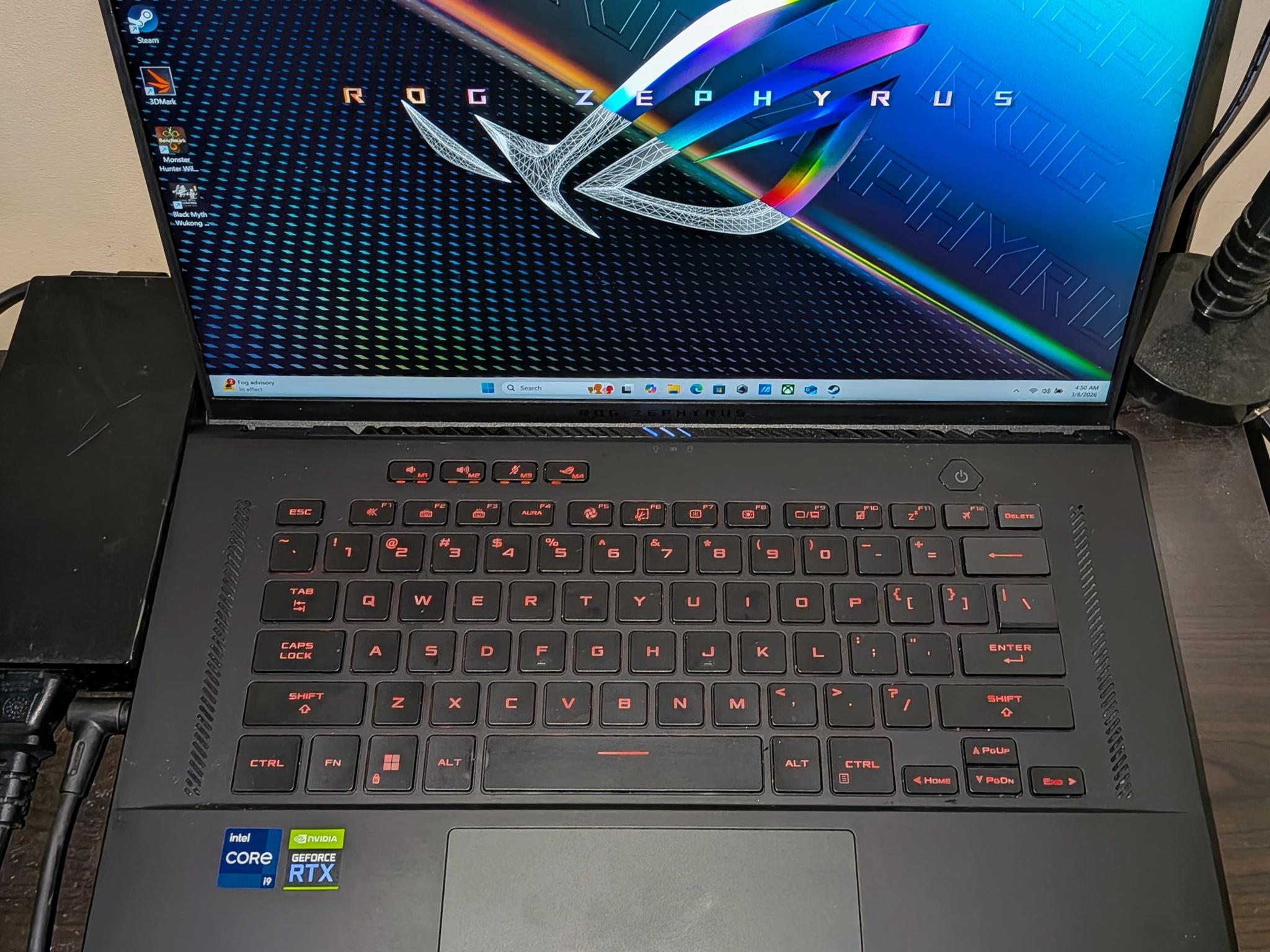 14 Core i9 | RTX 3070 Ti | 1 TB | 16GB DDR5 | Asus ROG Zephyrus M16