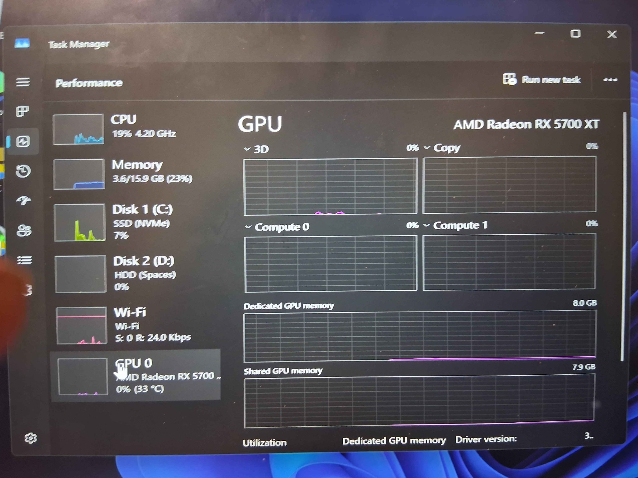 Custom Gaming PC - Ryzen 5 5500 16GB DDR4 / 2.5TB Storage / SAPPHIRE RX 5700 XT / WINDOWS 11 / WIFI