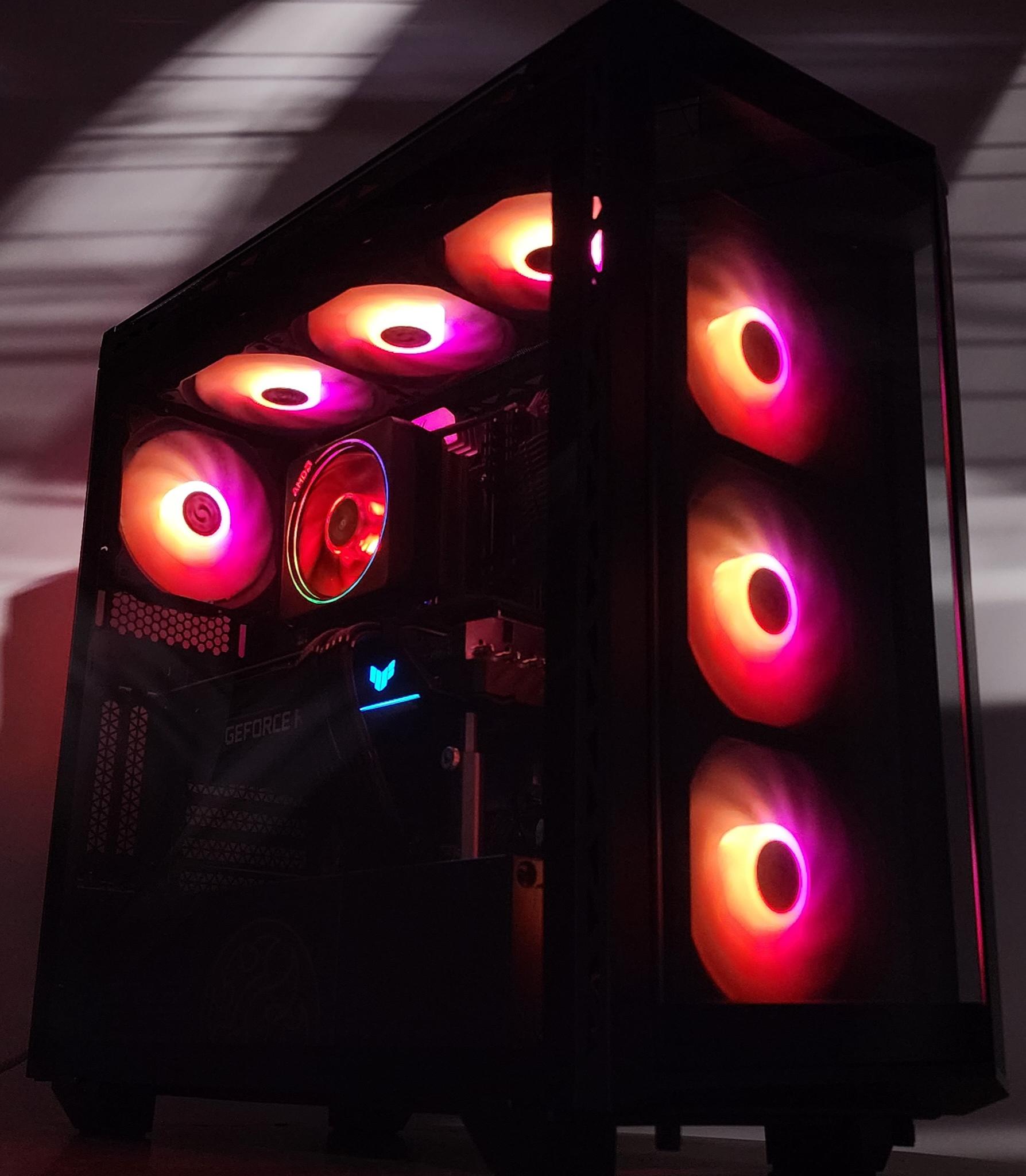 Gaming PC Ryzen 7 5800XT 16GB RAM 1TB SSD RTX 3070 Ti 8GB Windows 11 Computer