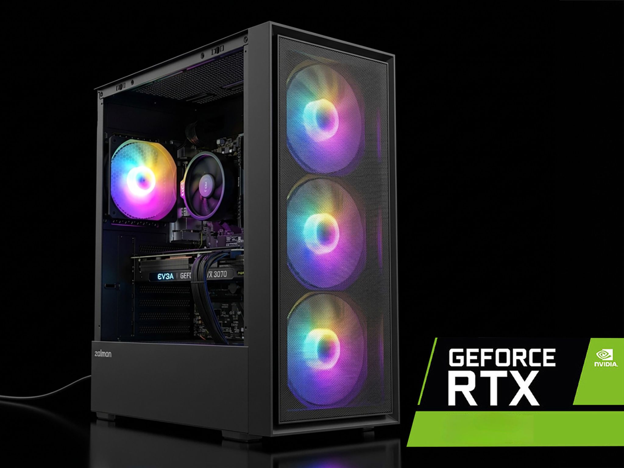 🔥 Gaming PC | GeForce RTX 3070 Ti, Ryzen 5 5600G, 16GB RAM, 1TB SSD, WIFI, Win 11 Pro