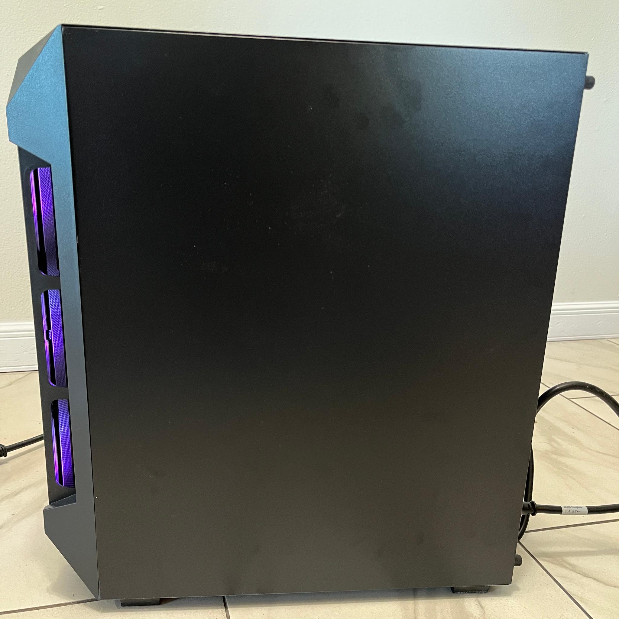 NVIDIA GTX 1080, Intel i7-6700, 12GB RAM, 870 GB Storage, High FPS Gaming PC w/ Wi-Fi + Bluetooth