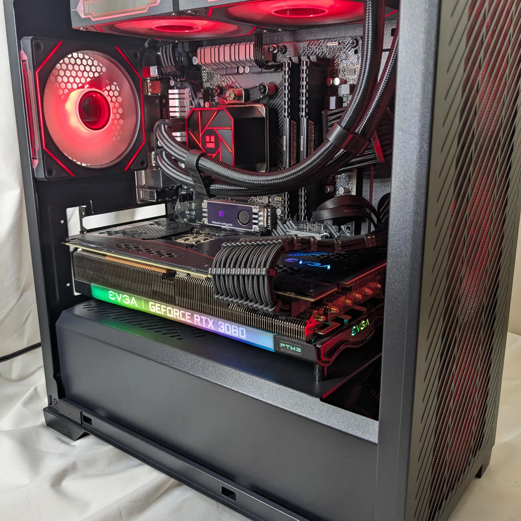 🔥 Custom Gaming PC – RTX 3080 | Ryzen 9 3900X | 32GB RAM | 1TB NVMe 🔥