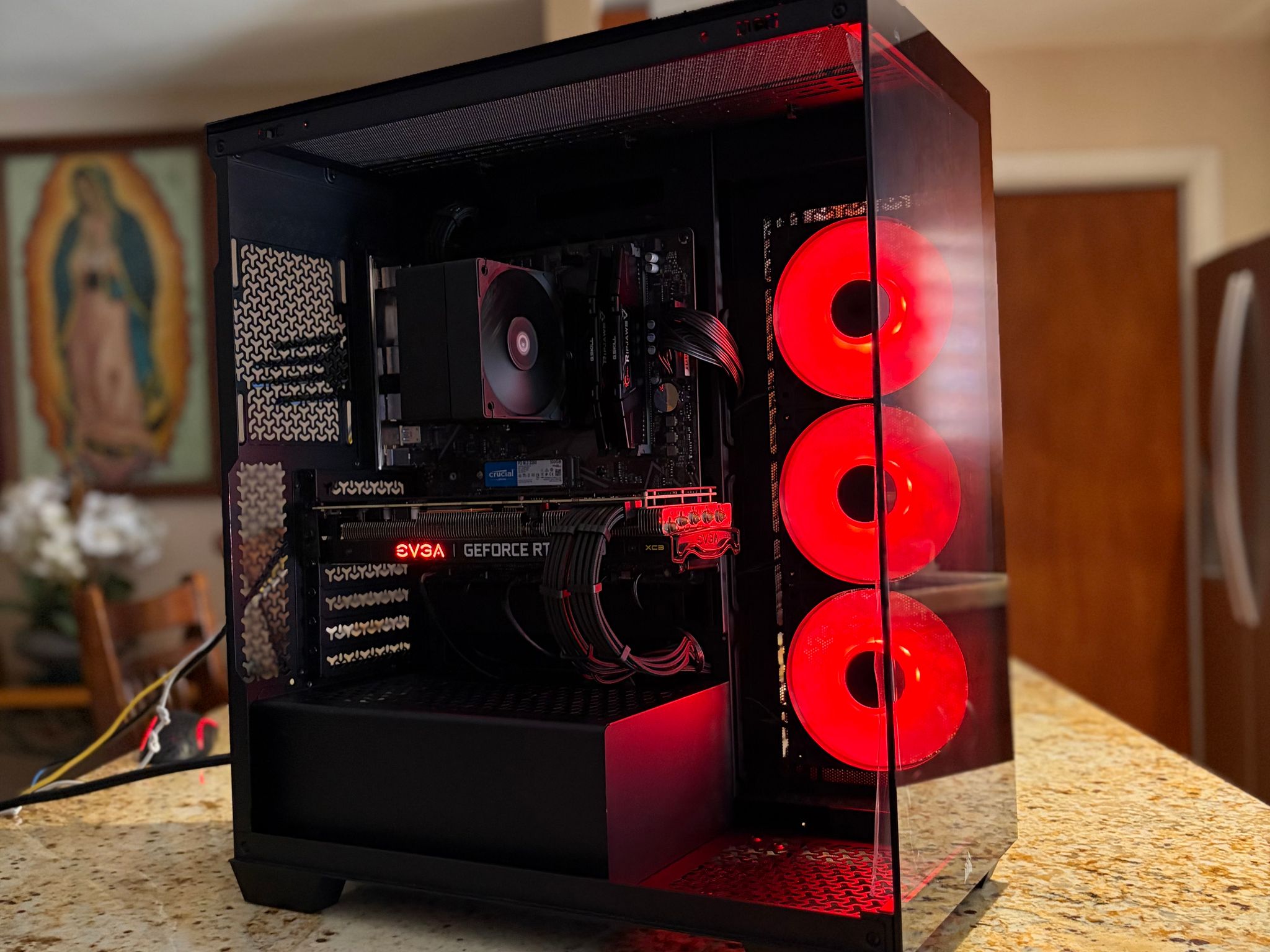Black Gaming PC | RTX 3070 8GB | RYZEN 5 3600 | 16GB RAM | 500GB NVME SSD