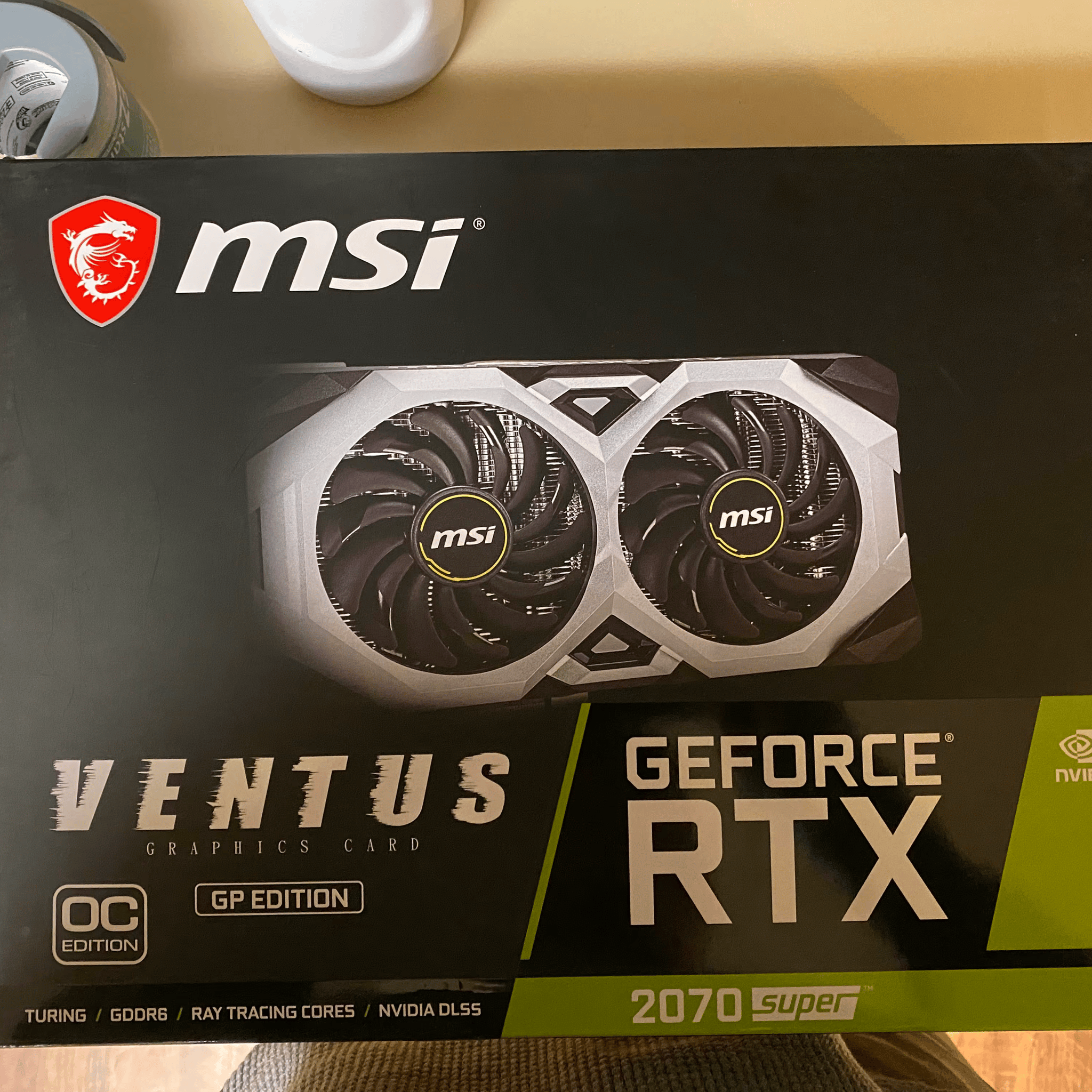 MSI RTX 2070 Super 8GB Ventus GP OC 