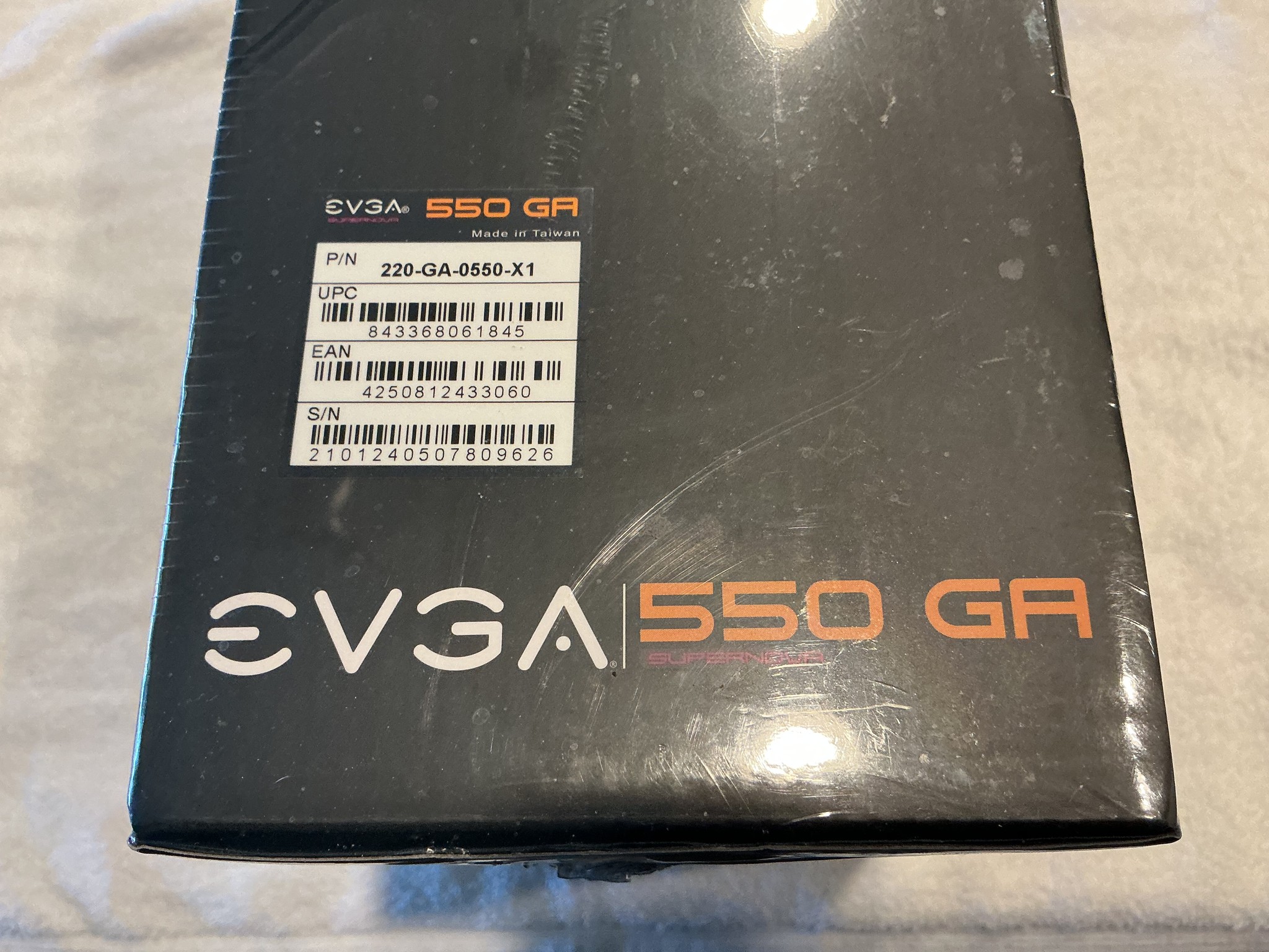 EVGA Supernova 550 GA Gold Power Supply
