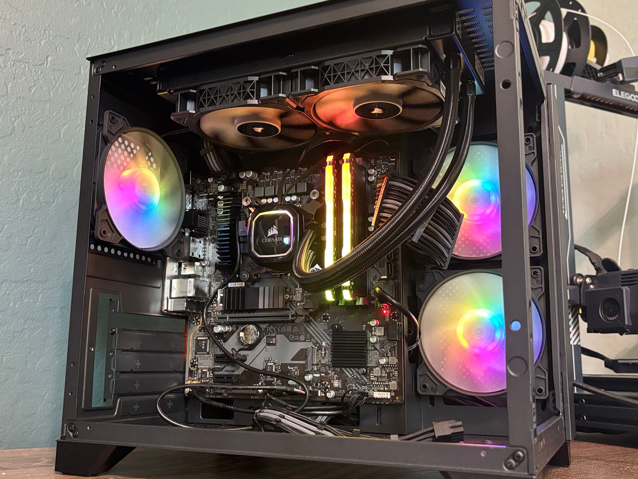 NO GRAPHICS CARD Gaming PC