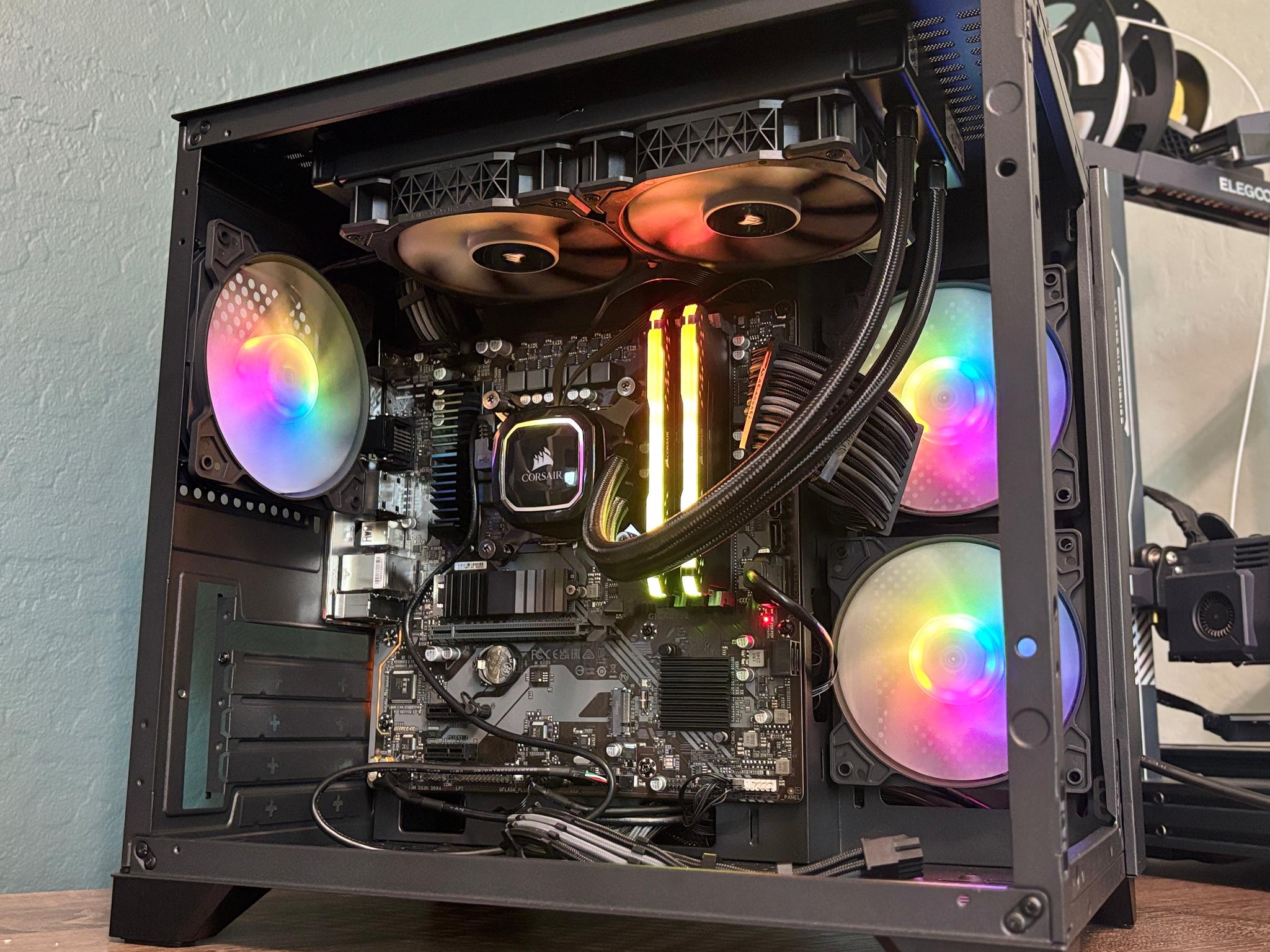 NO GRAPHICS CARD Gaming PC