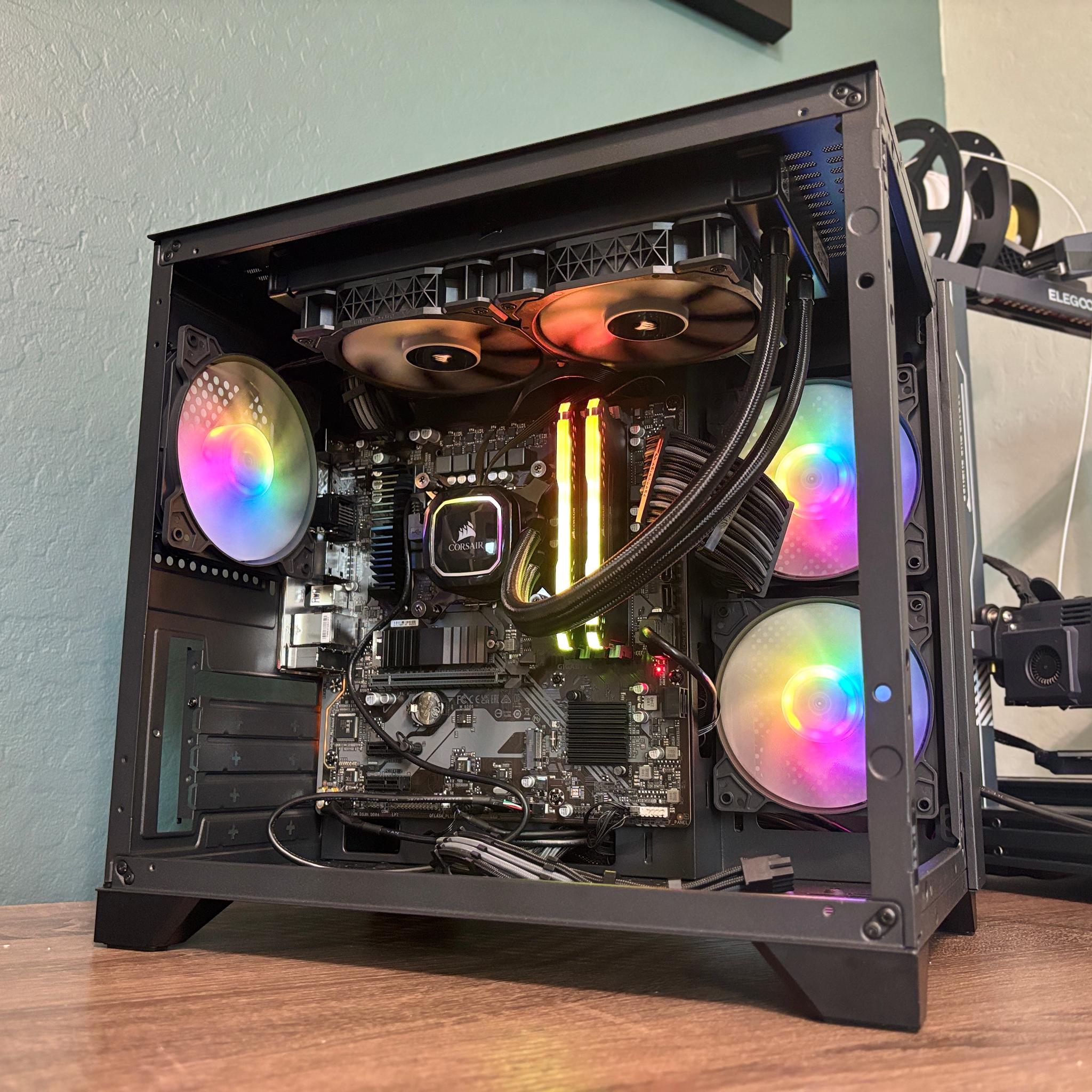 NO GRAPHICS CARD Gaming PC
