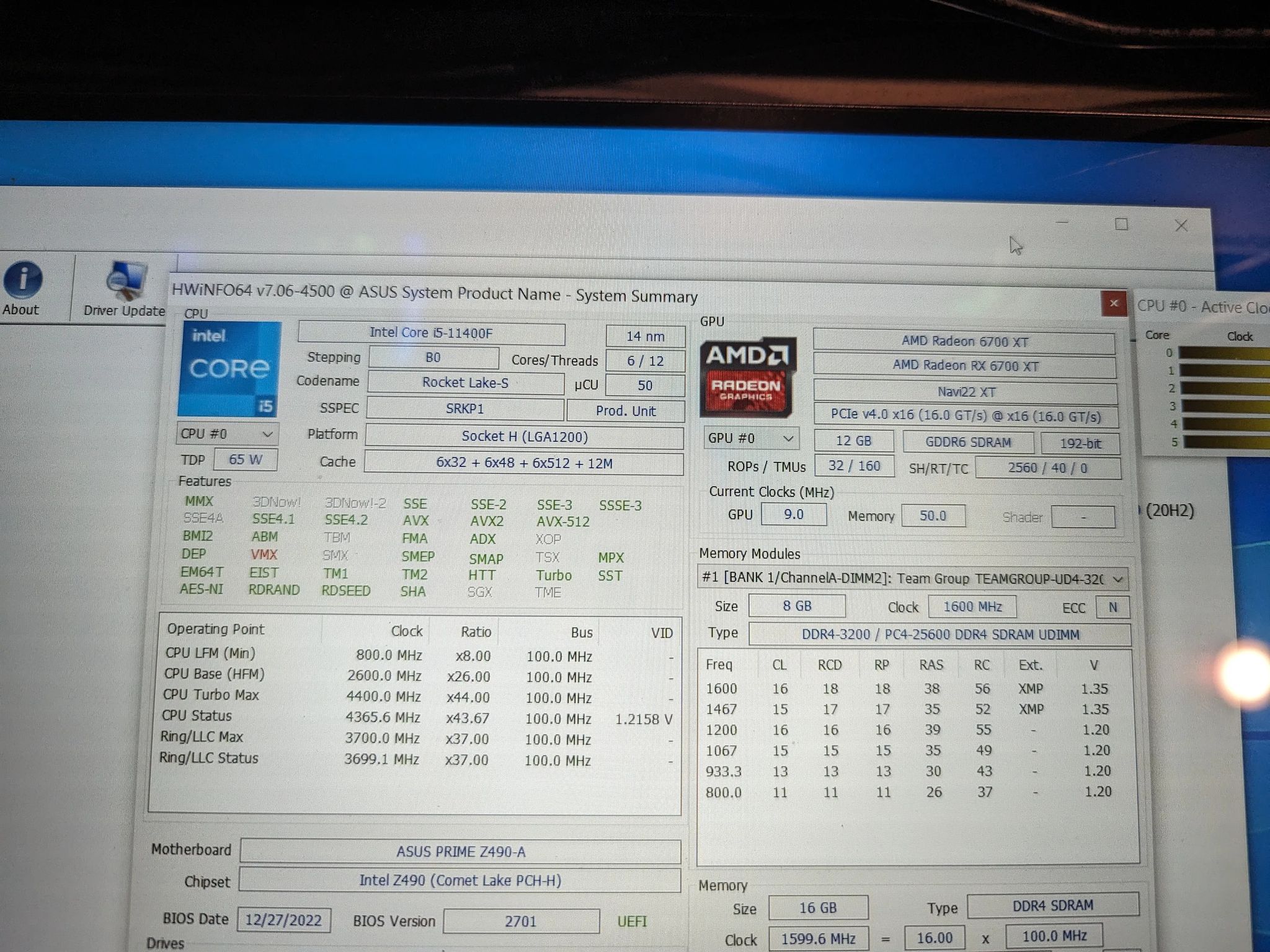 ULTIMATE VALUE PC Intel i5-11400f + RX 6700XT 12G w/ 16GB of DDR4 RAM & 500GB Sata SSD |