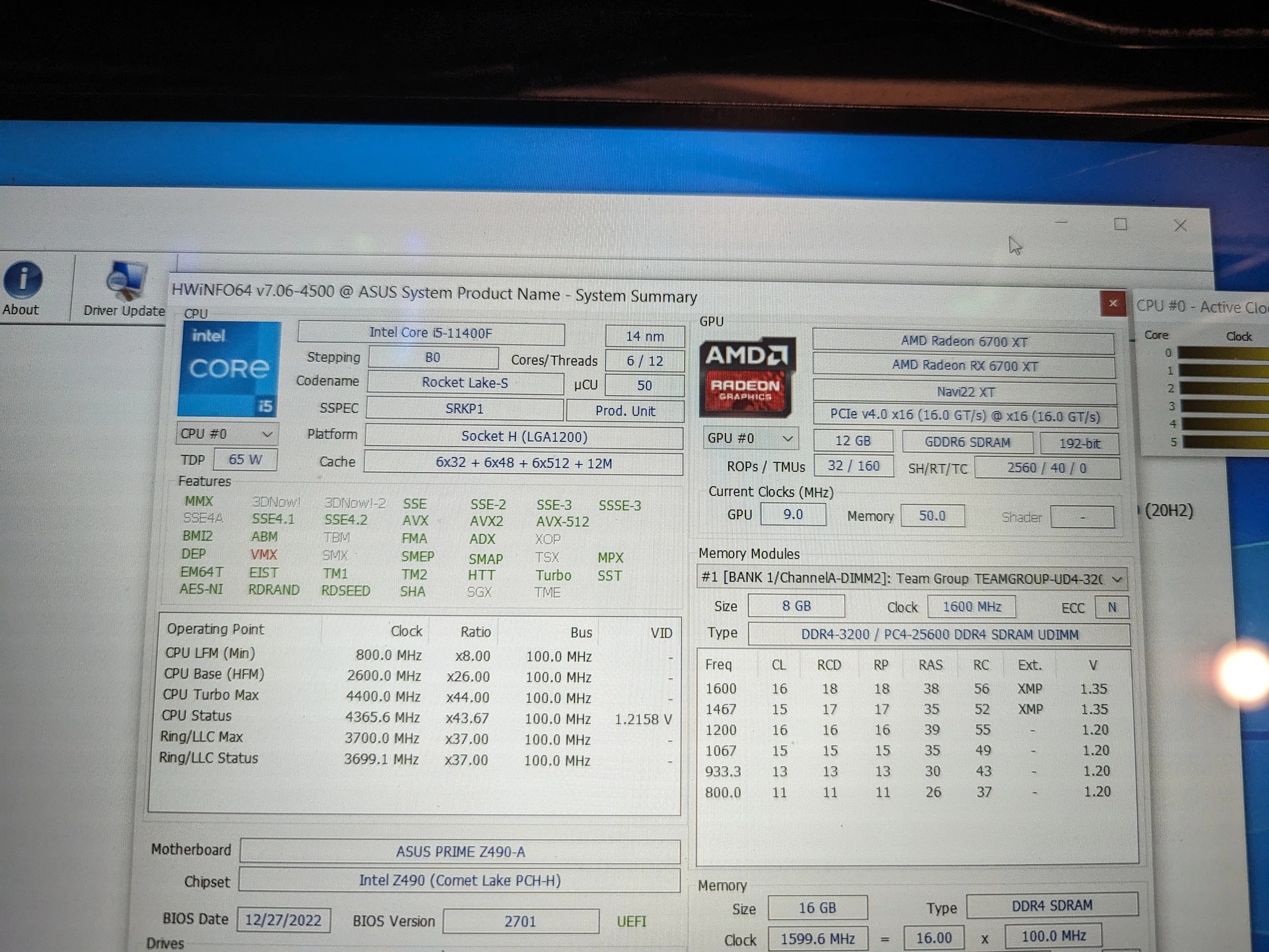 ULTIMATE VALUE PC Intel i5-11400f + RX 6700XT 12G w/ 16GB of DDR4 RAM & 500GB Sata SSD |