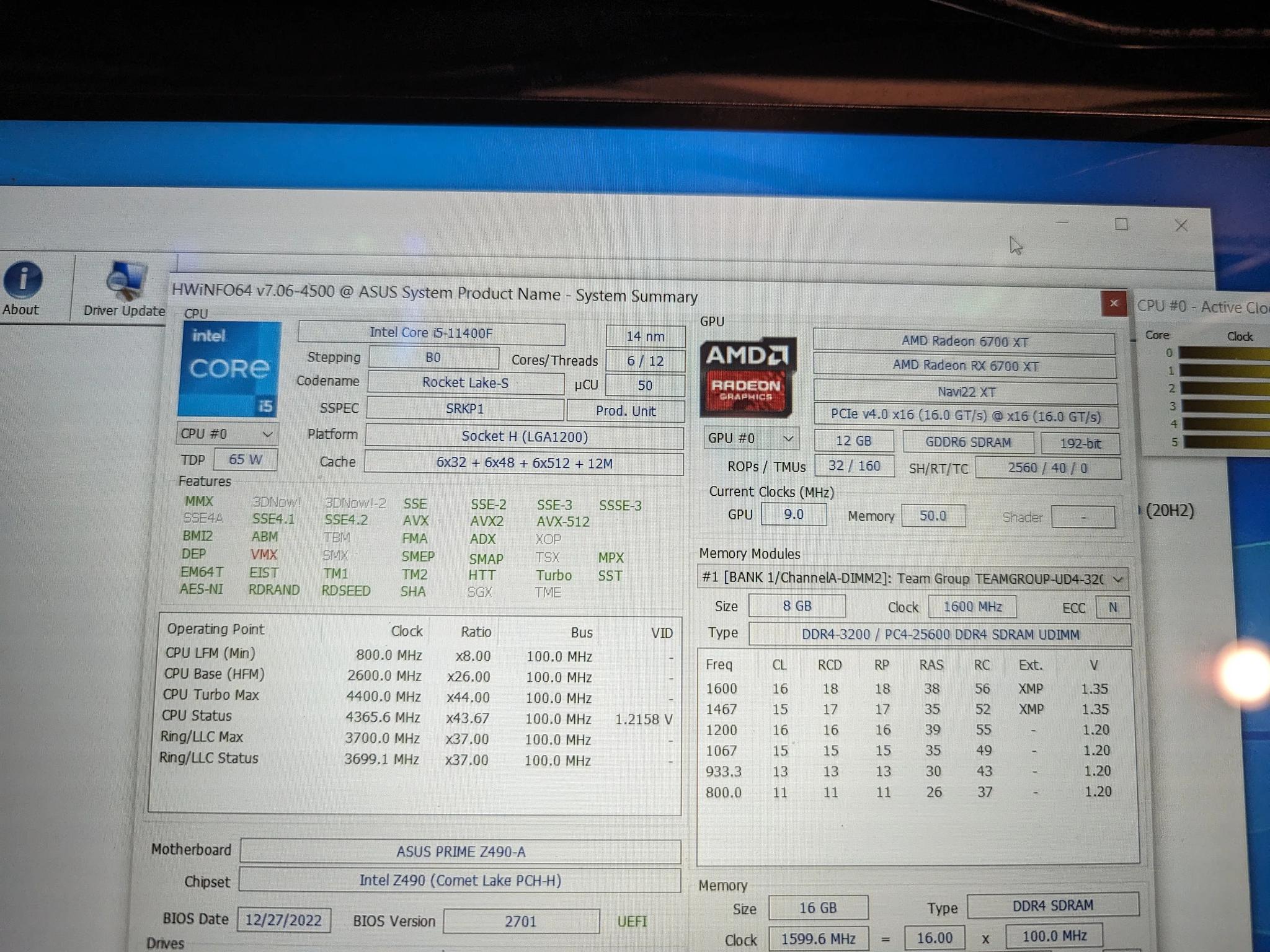 ULTIMATE VALUE PC Intel i5-11400f + RX 6700XT 12G w/ 16GB of DDR4 RAM & 500GB Sata SSD |