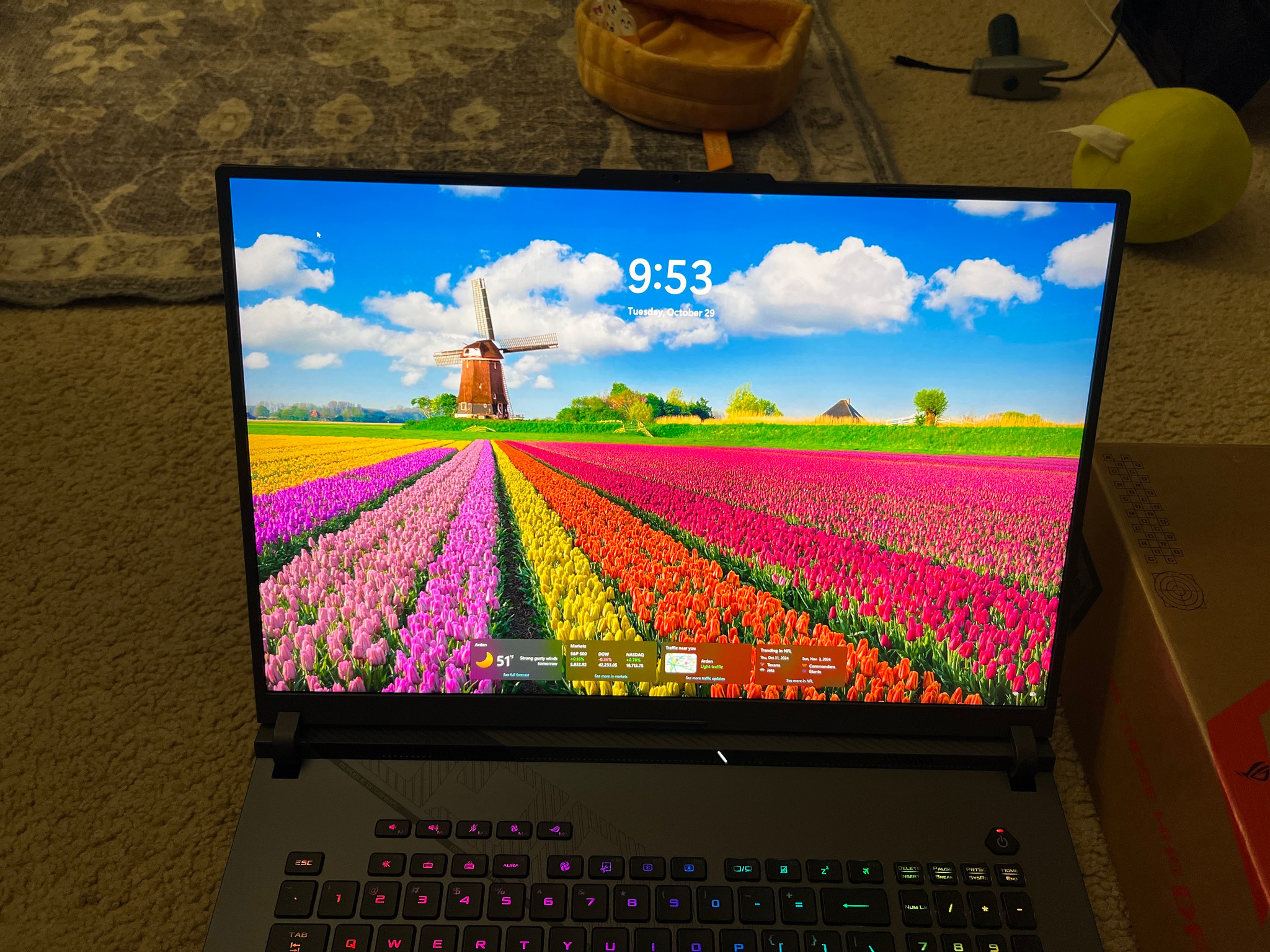 ASUS ROG Strix G18 18” intel i9 14900hx 32gb DDR5 rtx 4080 laptop