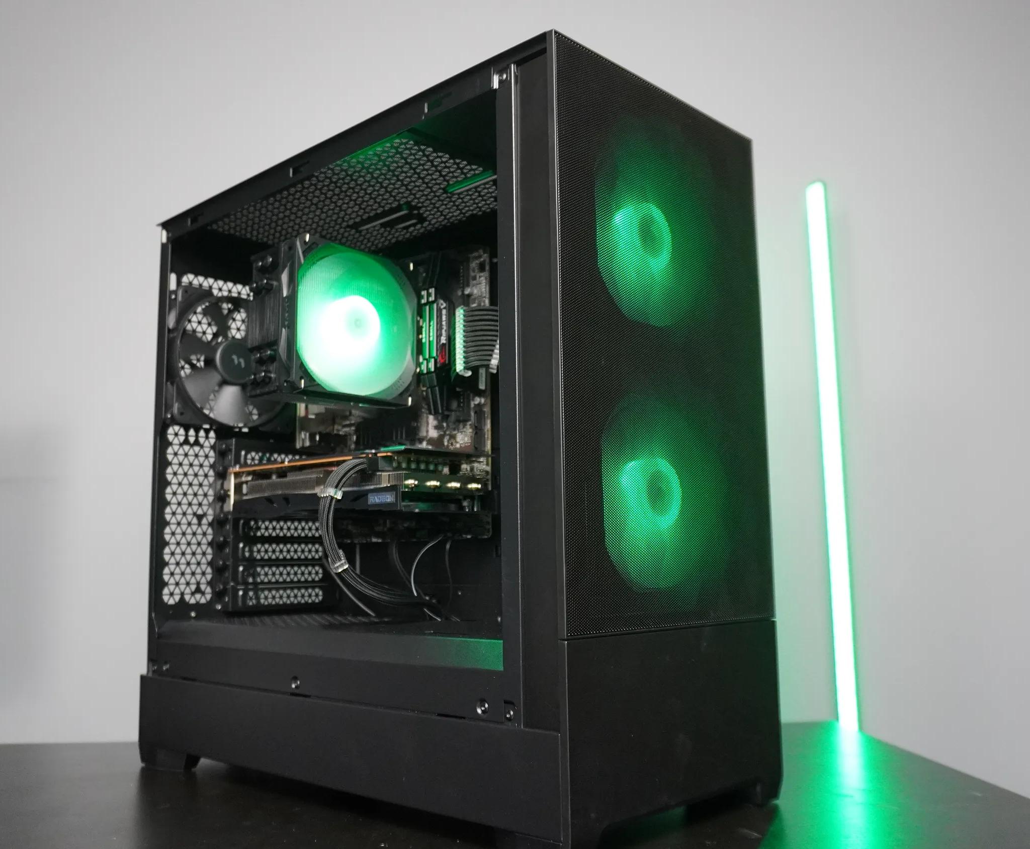 🖤 Stealth 🖤 1080p Gaming Value for your 💲 🧡RX 6650XT 8gb 🧡 Ryzen 5 5600 | 16GB DDR4 | 1TB NVME