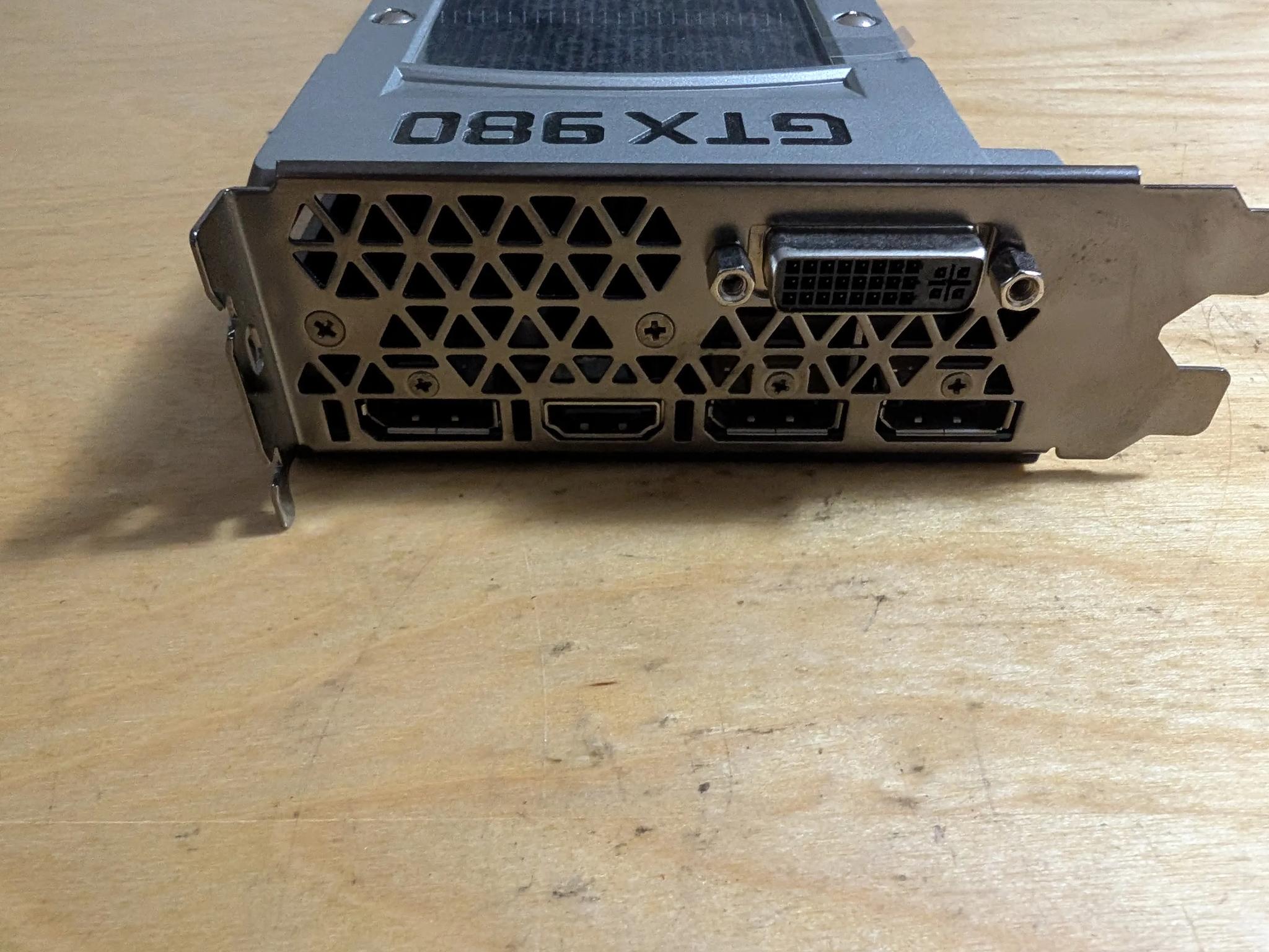 Nvidia GTX 980 4GB graphics card