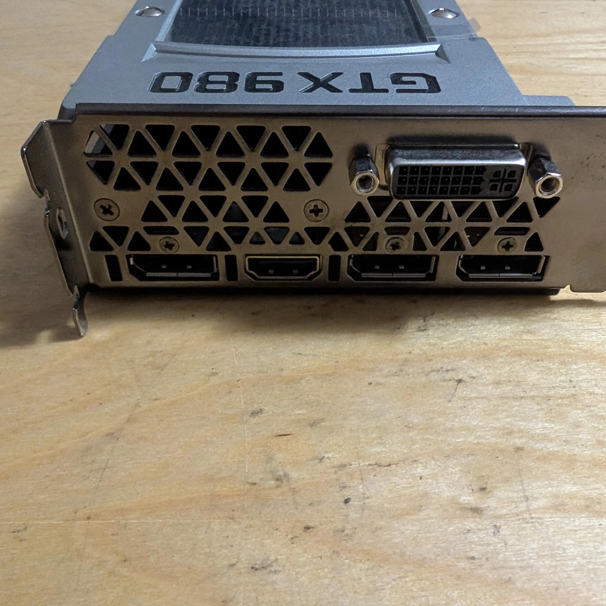 Nvidia GTX 980 4GB graphics card