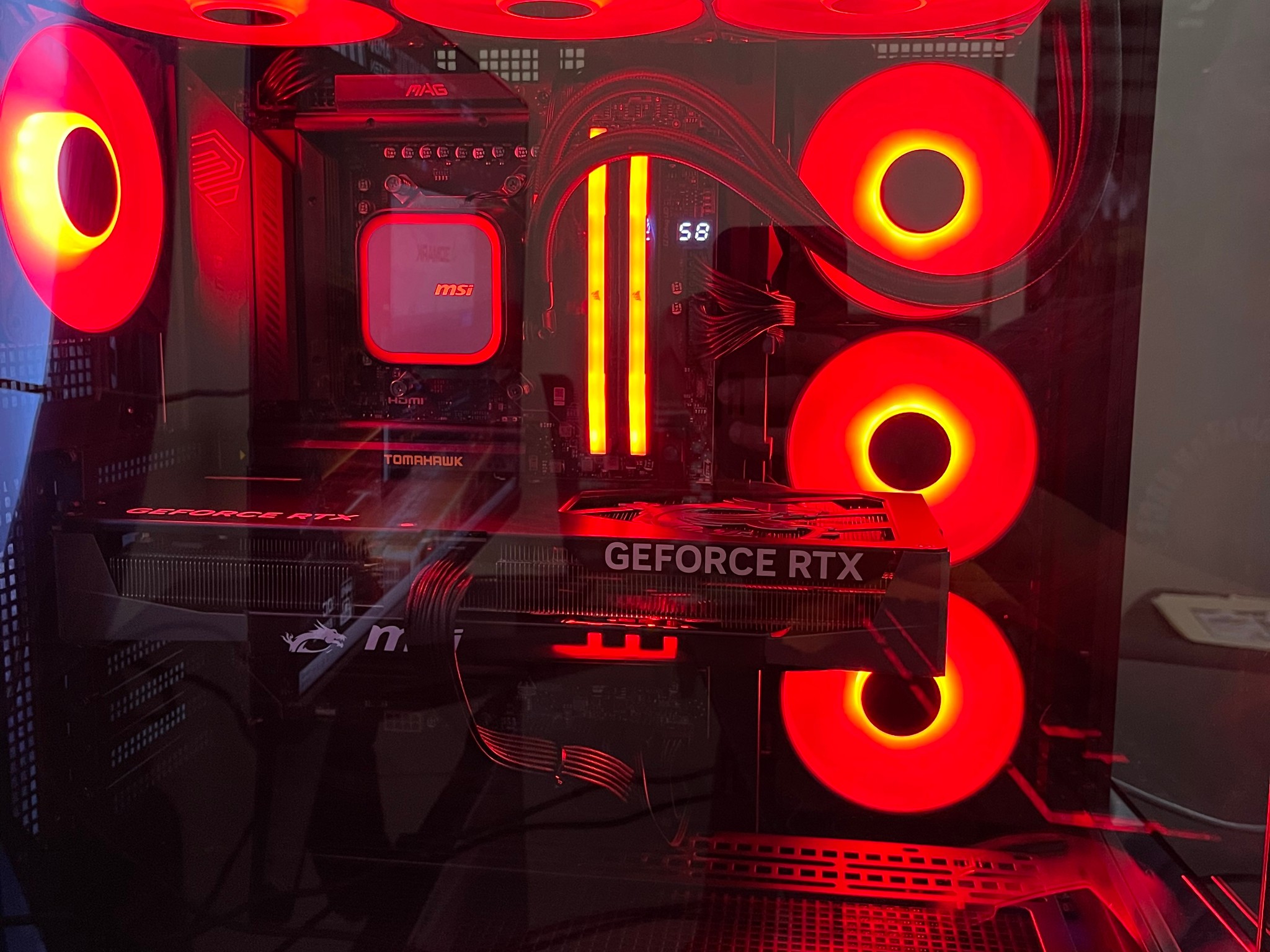 🐉ALL MSI PC / RTX 5070 / Ryzen 7 9700x/ 32gb DDR5/ 1Tb/ liquid cooled