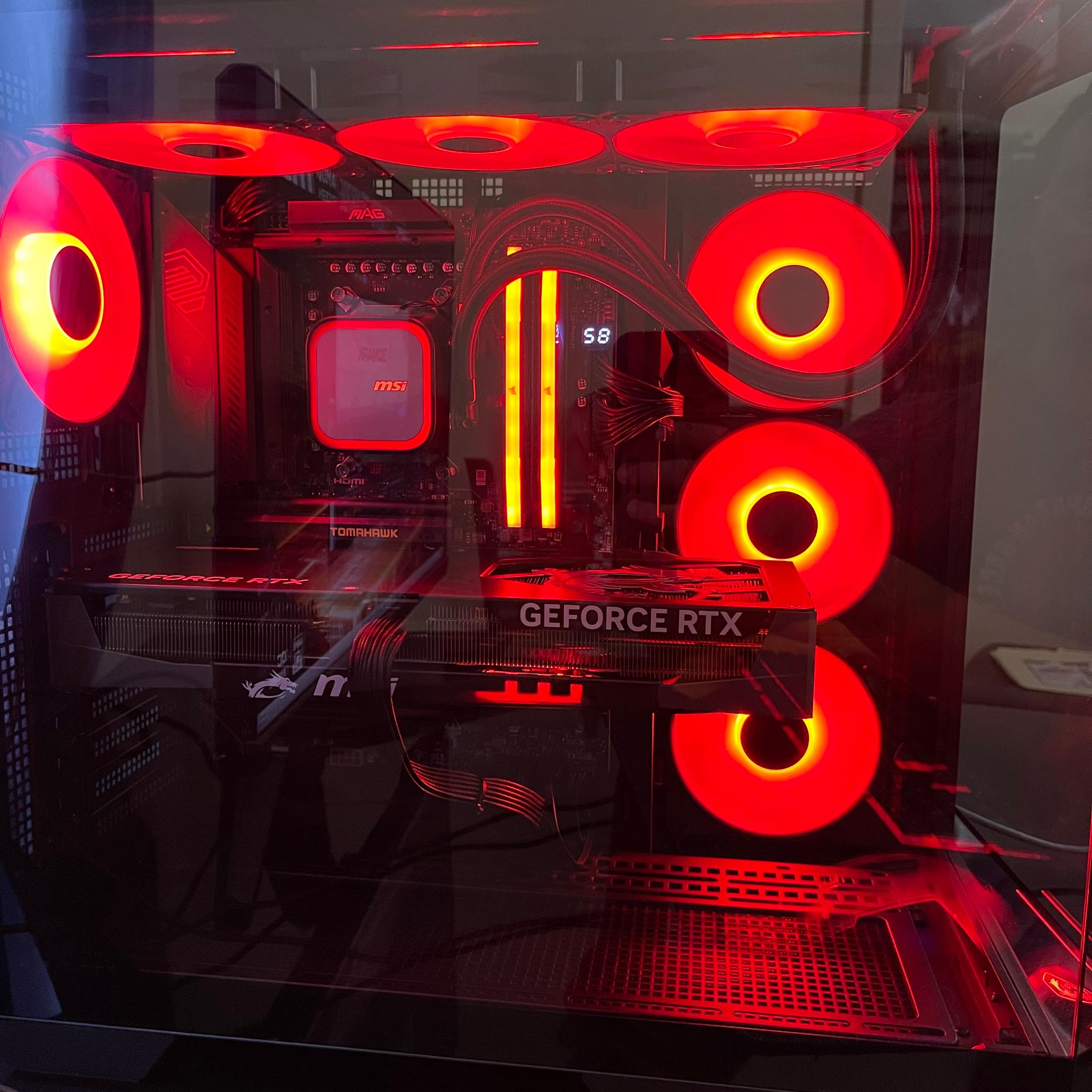 🐉ALL MSI PC / RTX 5070 / Ryzen 7 9700x/ 32gb DDR5/ 1Tb/ liquid cooled
