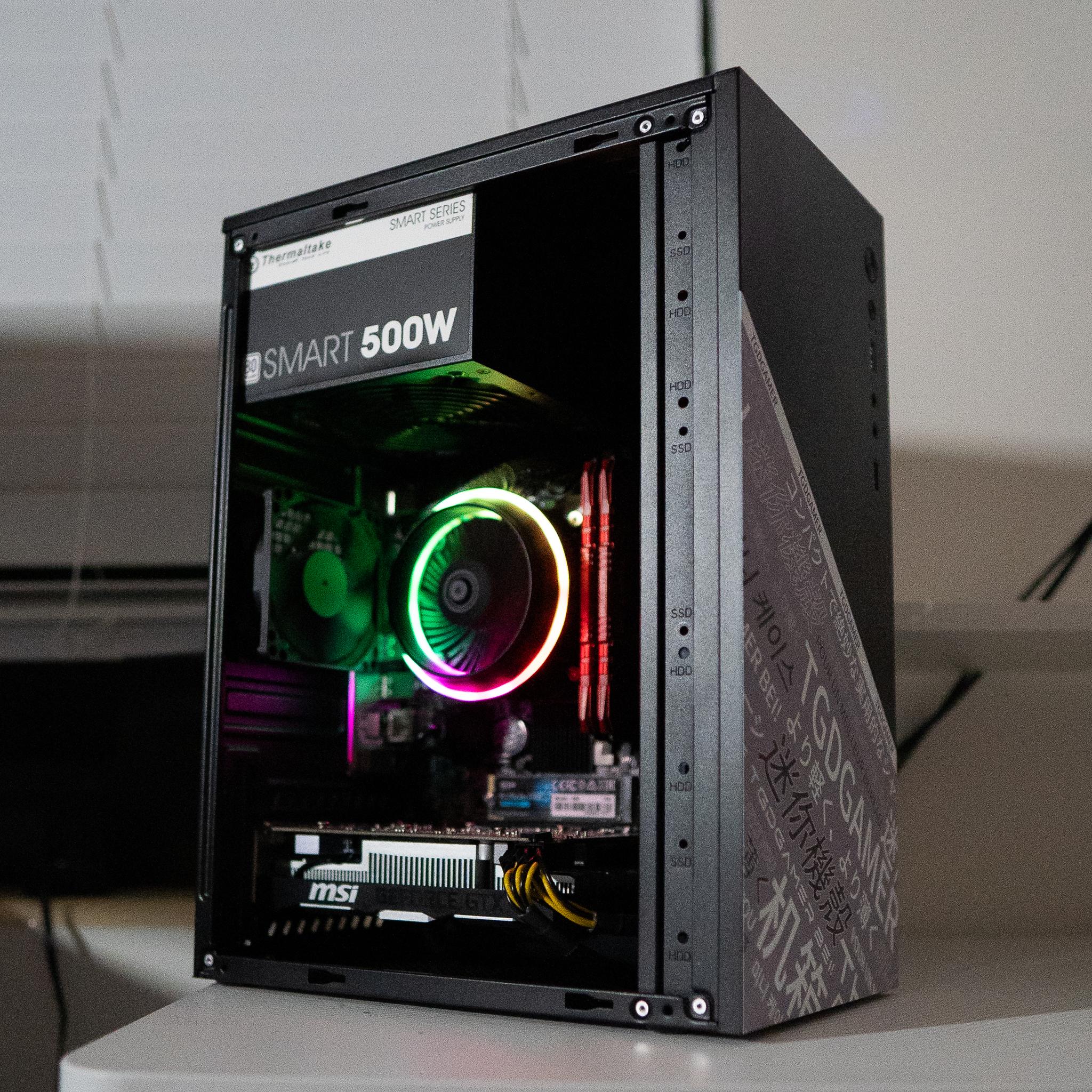 🩸🩸 | GTX 1650 | INTEL i3 8100 | 16GB DDR4 RAM | 1TB NVME SSD | Ruby Rocket 2.0