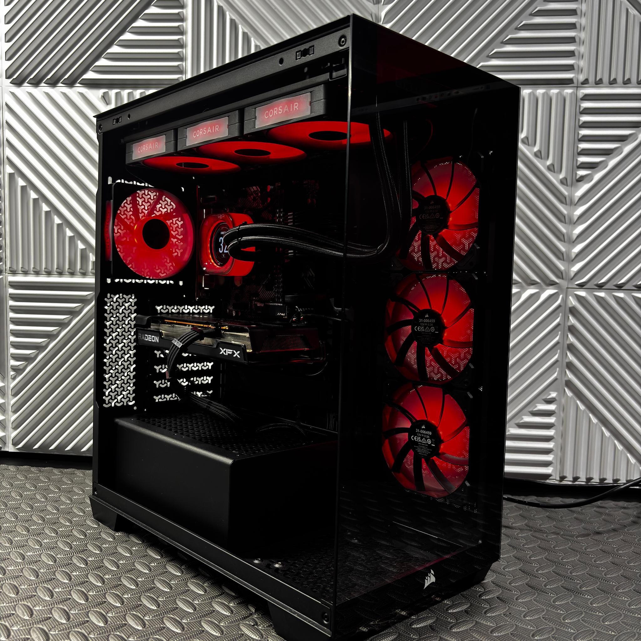 Corsair RGB Gaming PC | RX 6600 8GB | Ryzen 3 3100 | 16GB RAM | 1TB NVMe SSD | WiFi