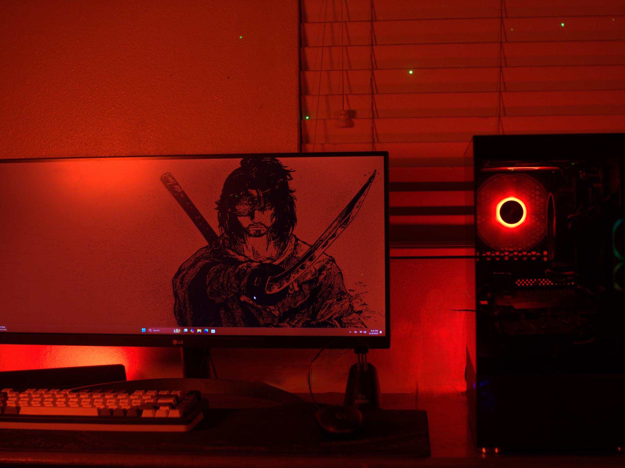 Ryzen 5 3600 & MSI 1080 Ti Custom Gaming PC - Red Samurai 🥷🏻🔴