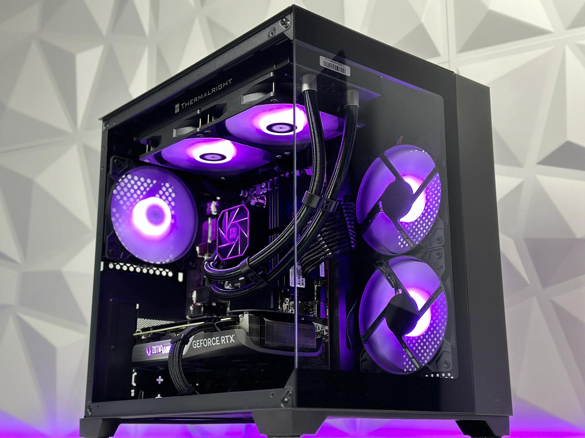 🖤Darkstar🖤Gaming PC▪️Nvidia RTX 407012GB▪️AMD Ryzen 5 5600 6 core▪️32GB DDR4 ▪️ 1TB SSD NVME
