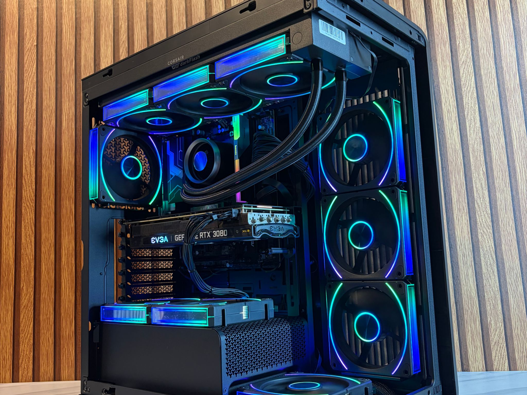 RTX 3080 | RYZEN 5 9600X | 24GB DDR5 | 360MM AIO | 1000W | 1TB