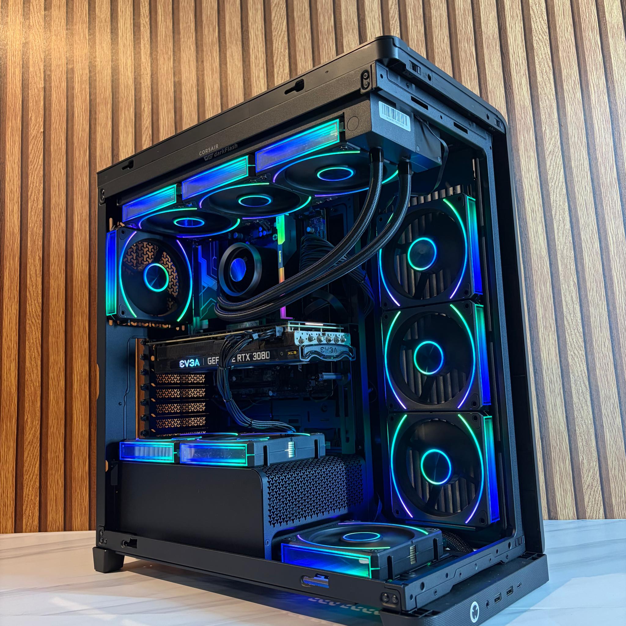 RTX 3080 | RYZEN 5 9600X | 24GB DDR5 | 360MM AIO | 1000W | 1TB