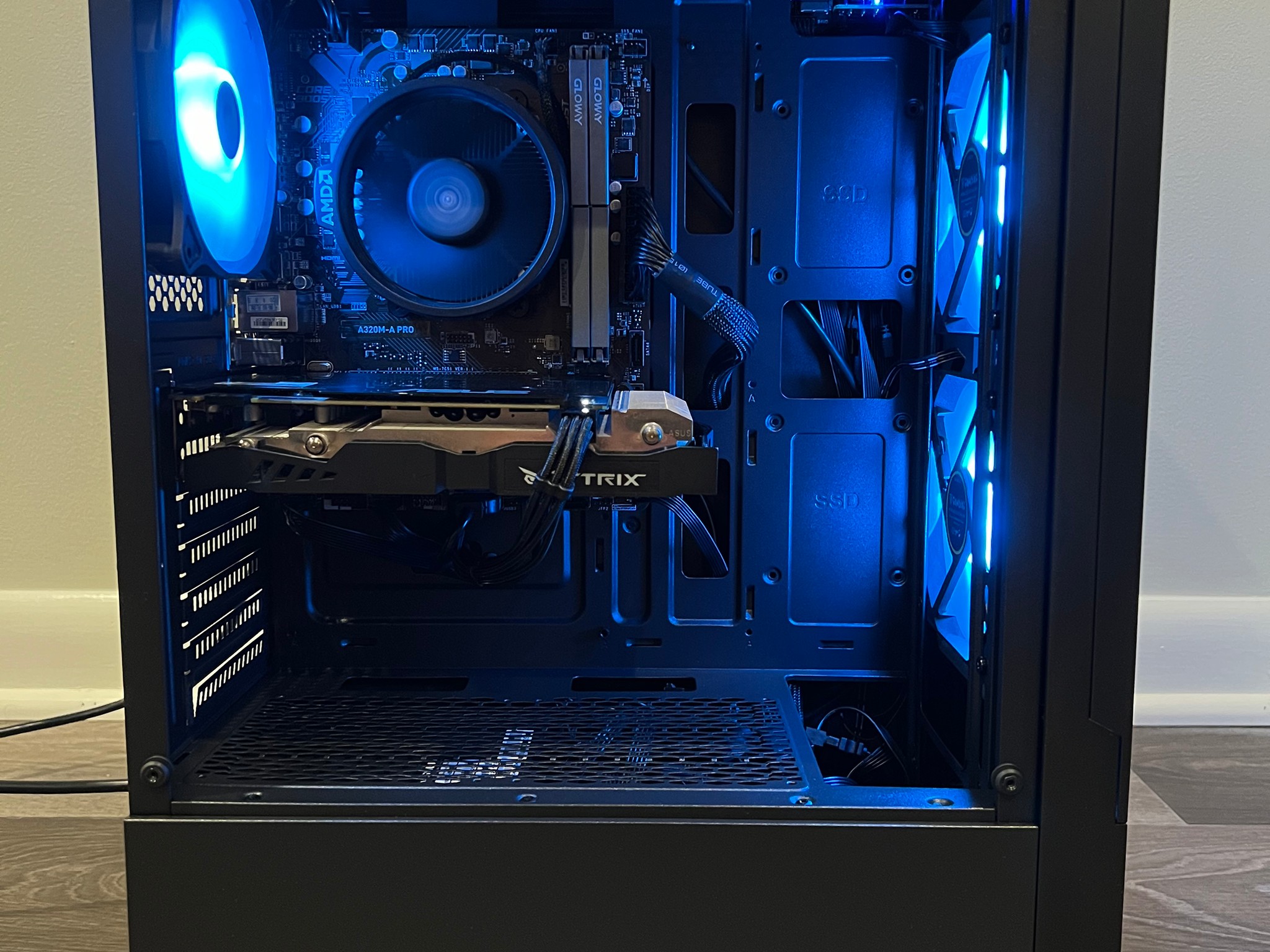 GTX 960 4GB, Ryzen 5 1600 Gaming PC