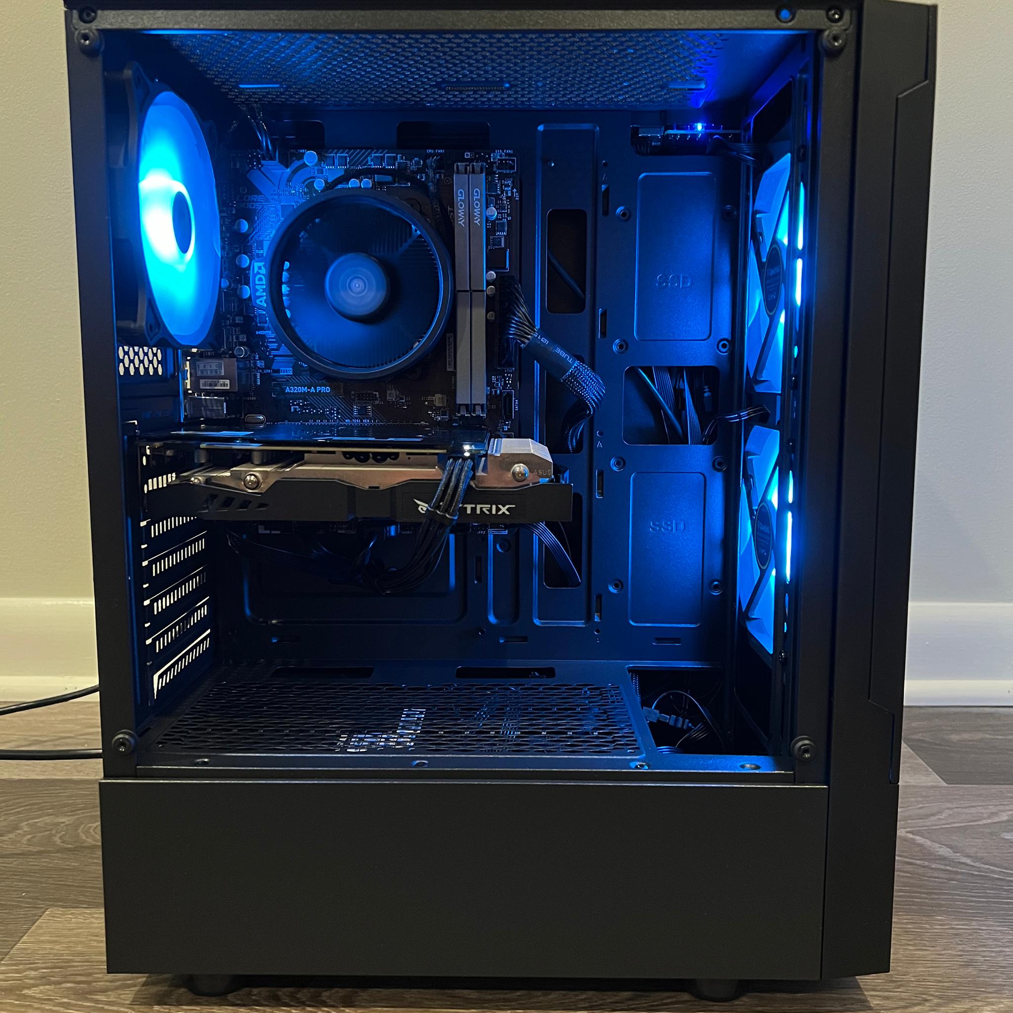 GTX 960 4GB, Ryzen 5 1600 Gaming PC