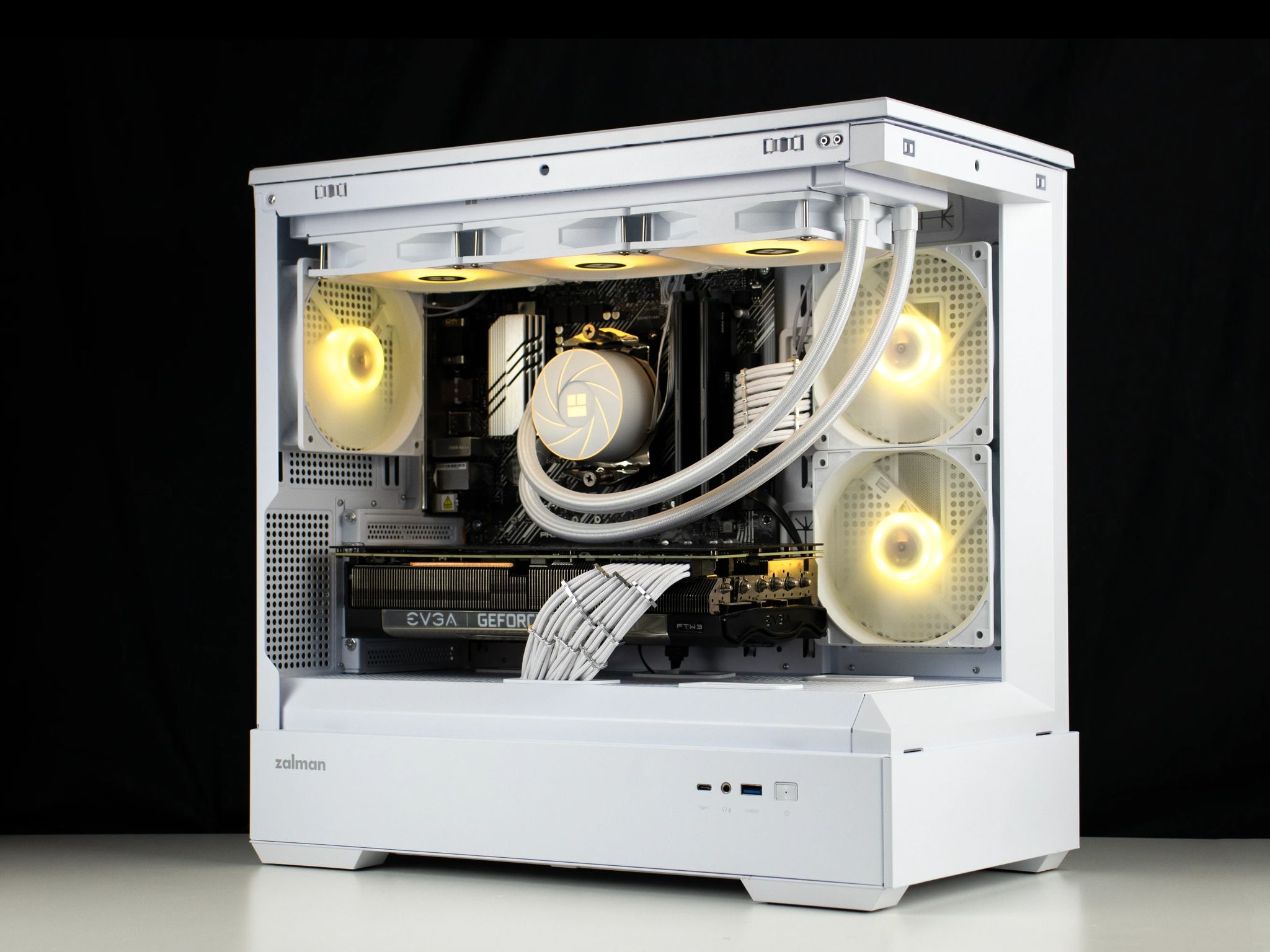 ❄️🧊💎- Whiteout 1440P Gaming PC | RTX 3080, Ryzen 7 5700X, 32GB RAM, 1TB NVMe SSD ❄️🧊💎