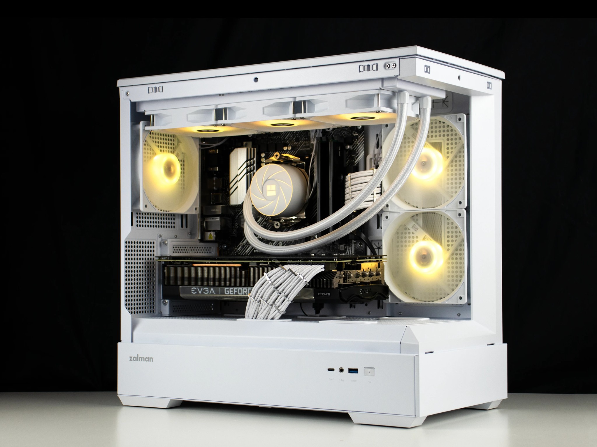 ❄️🧊💎- Whiteout 1440P Gaming PC | RTX 3080, Ryzen 7 5700X, 32GB RAM, 1TB NVMe SSD ❄️🧊💎