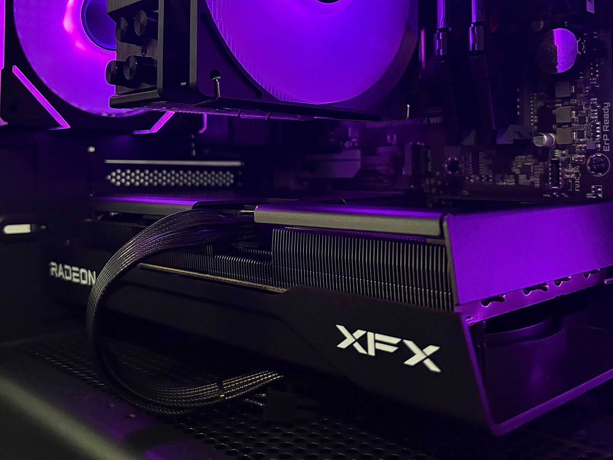 SALE! 💜🖤 RX 9060 XT | Ryzen 7 3700x 🖤💜 | 32GB DDR4 | 1TB NVME | WIFI 6 | Entry Level 1440p Gaming PC