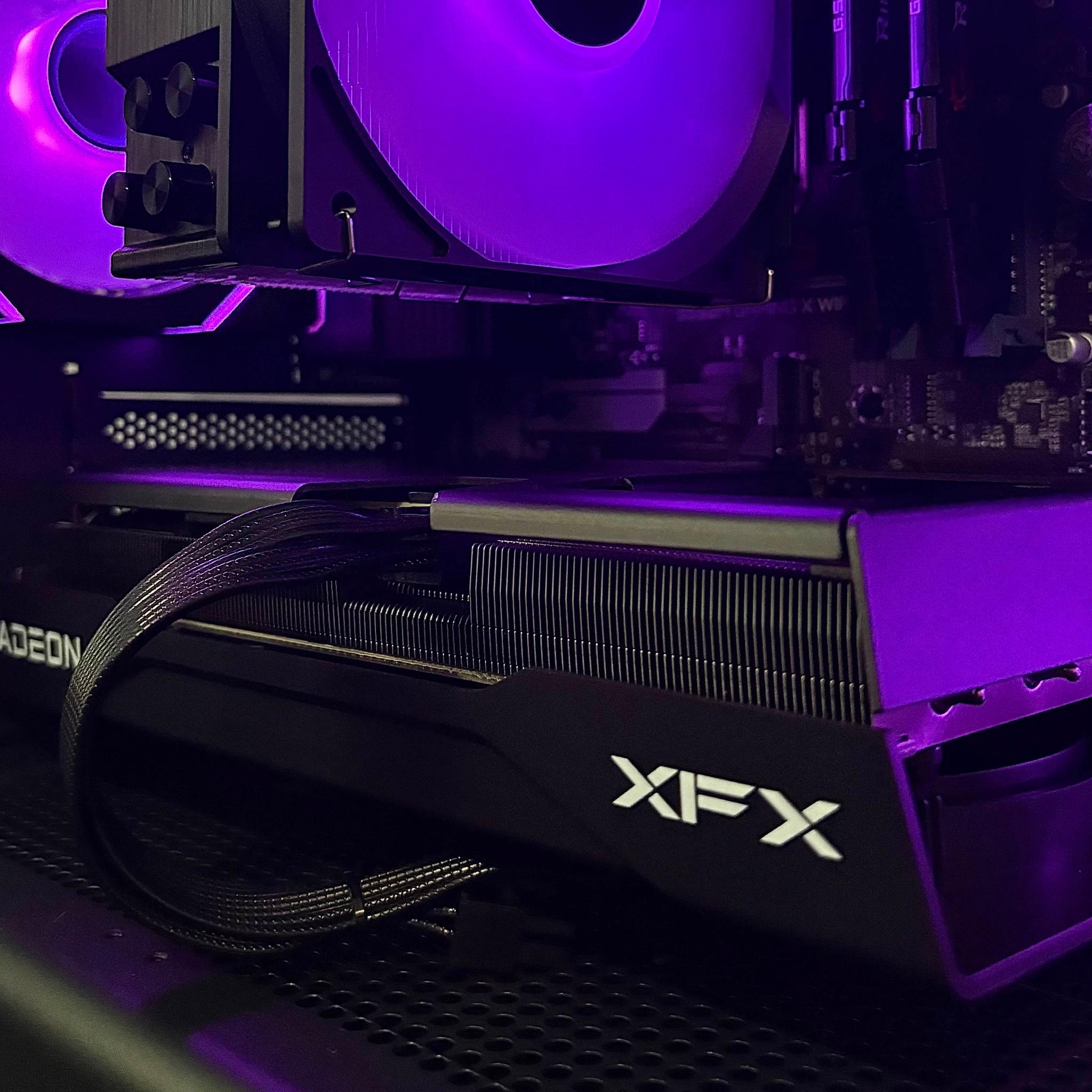 💜🖤 RX 9060 XT | Ryzen 7 3700x 🖤💜 | 32GB DDR4 | 1TB NVME | WIFI 6 | Entry Level 1440p Gaming PC