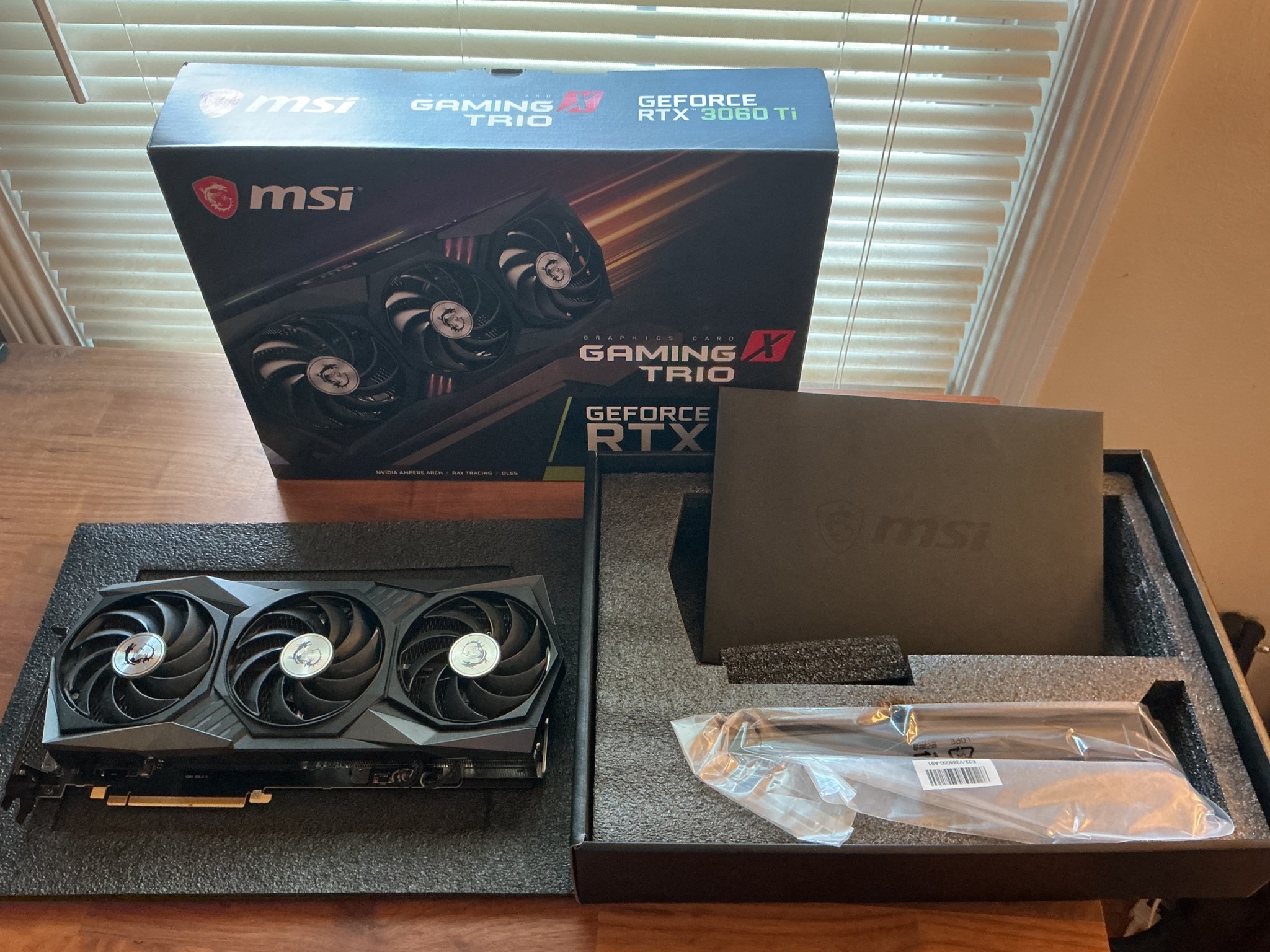MSI Gaming X Trio RTX 3060 Ti
