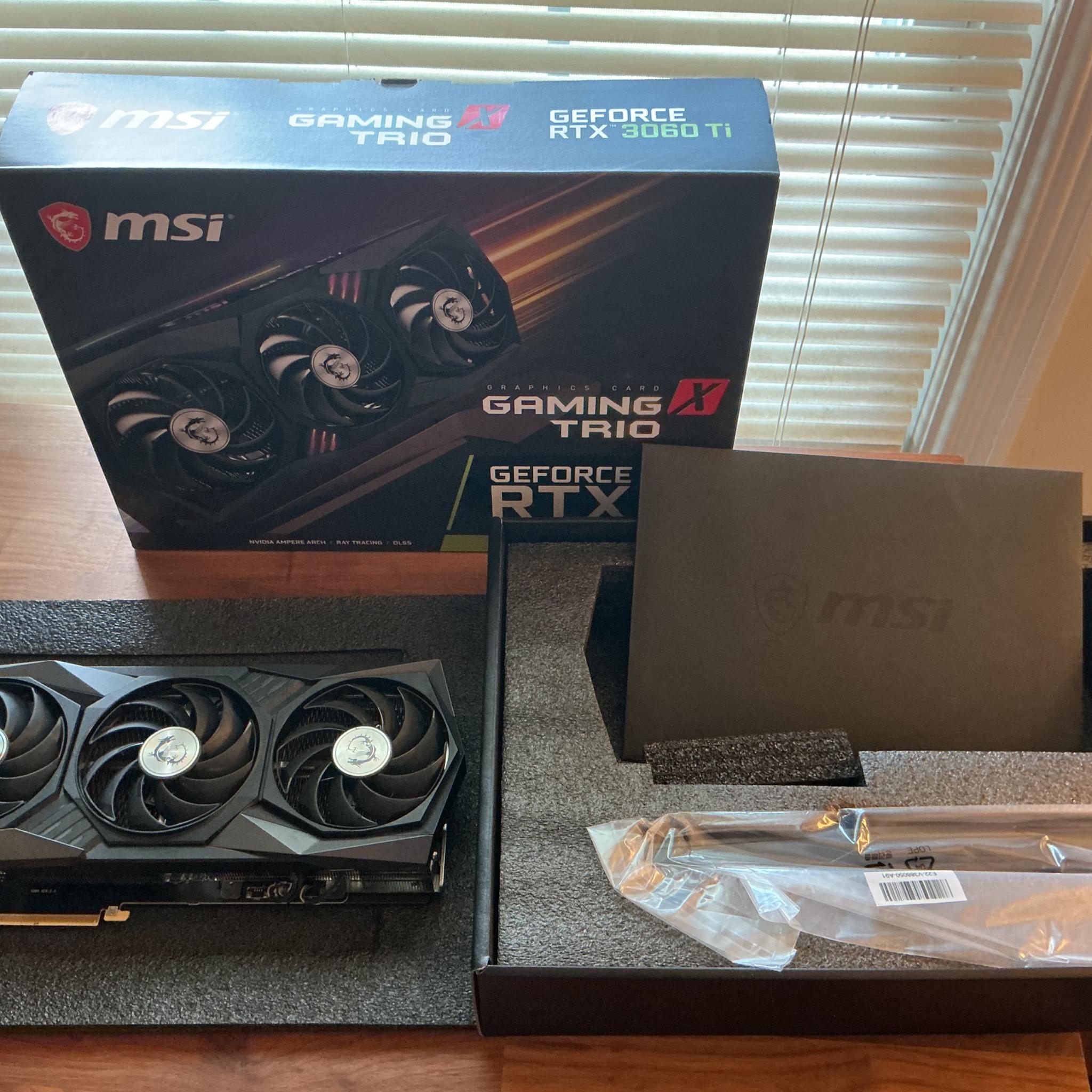 MSI Gaming X Trio RTX 3060 Ti