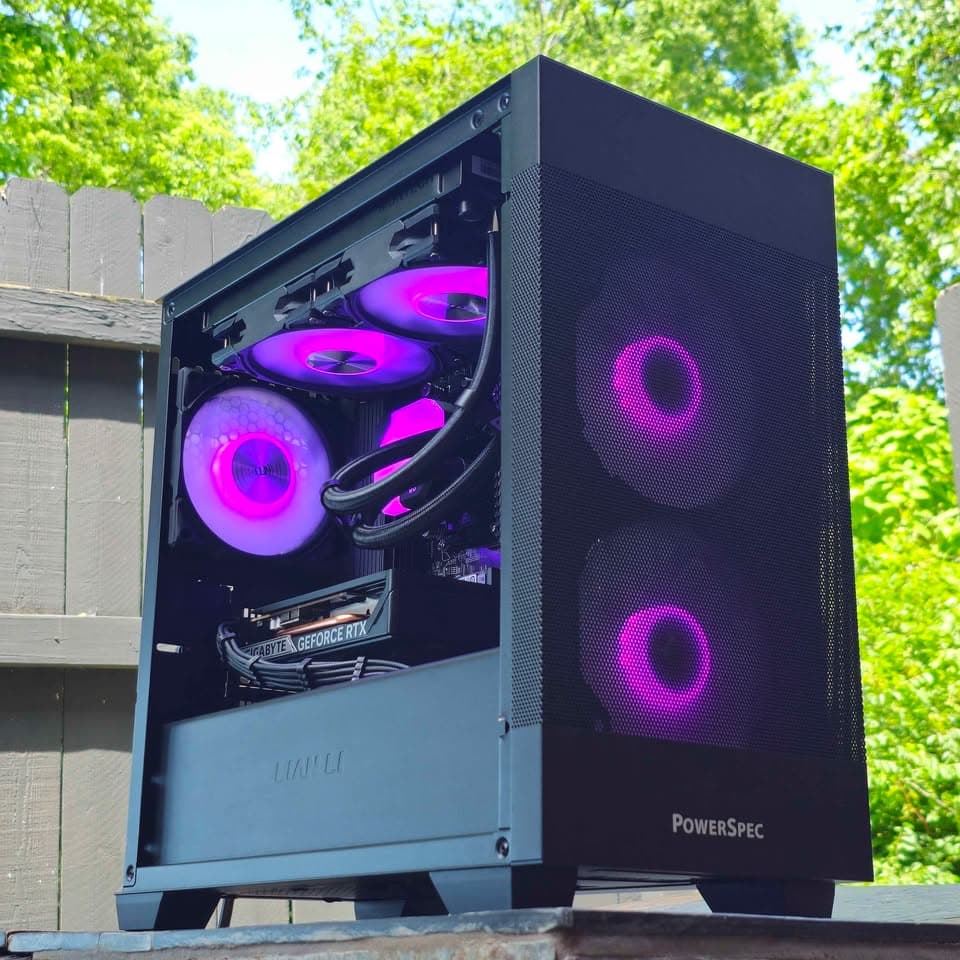 ☄️Nvidia 50 Series Gaming PC | RTX 5050, Ryzen 5, 32GB RAM, SSD, Wi-Fi + BT | Plug n' Play ready