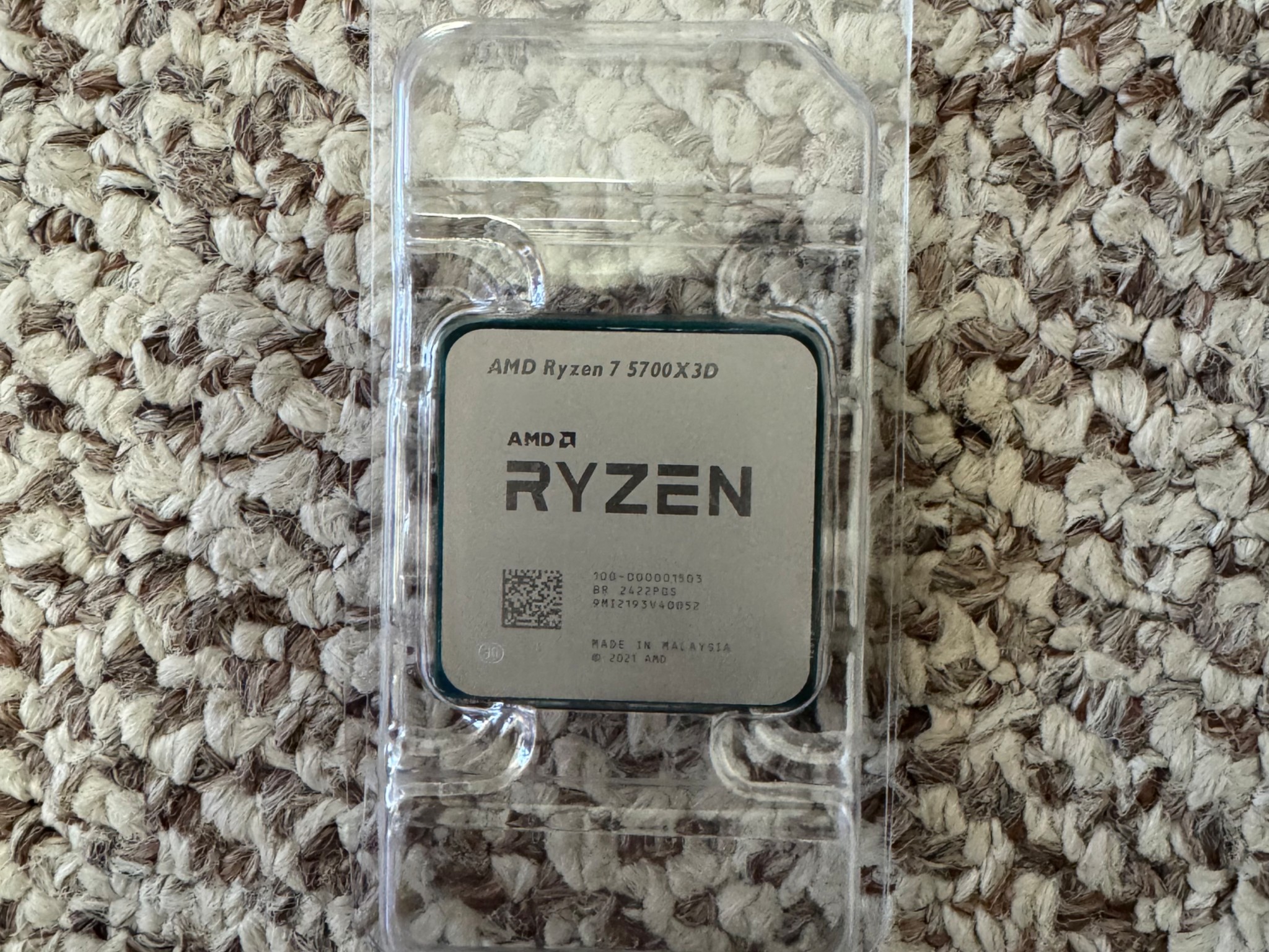 AMD Ryzen 7 5700X3D 8-core, 16-Thread Desktop Processor