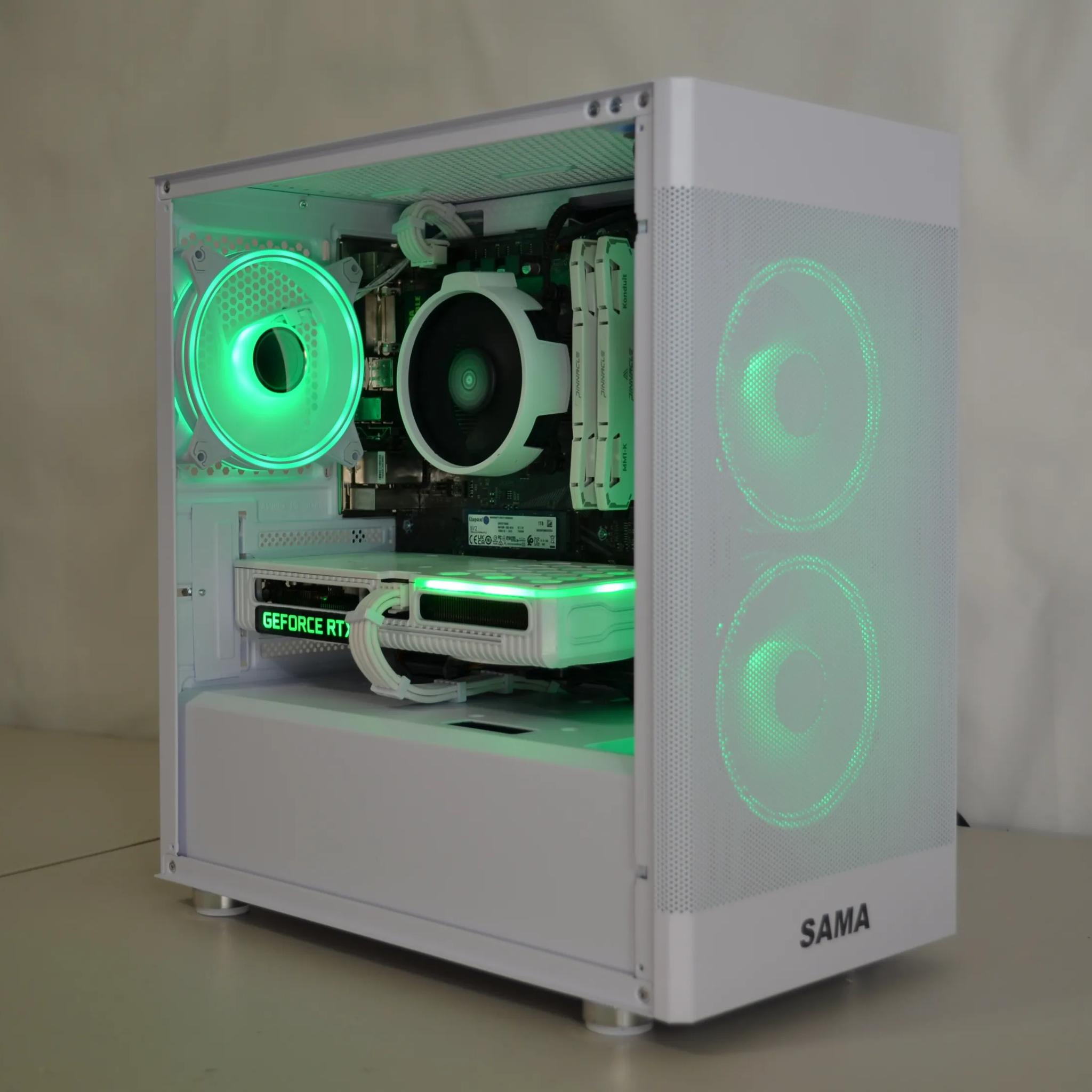 ⚪White Out V3⚪ - RTX 3060ti | Ryzen 7 3700X | 1tb NVMe | Windows 11 FULLY Activated